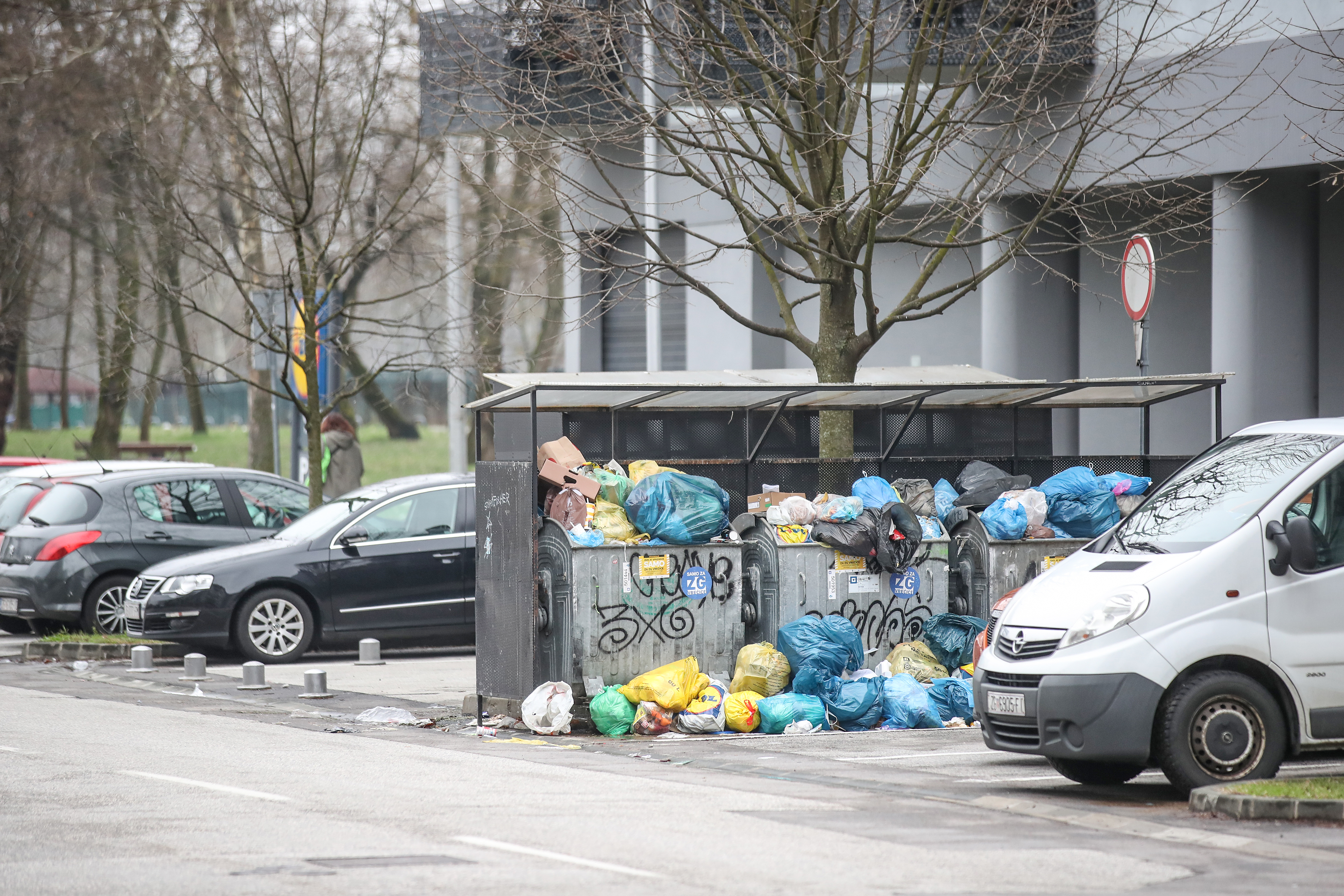 smeti, Zagreb, Hrvaška