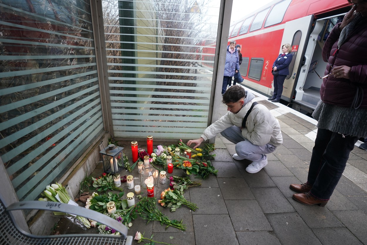 napad, nož, vlak, Nemčija