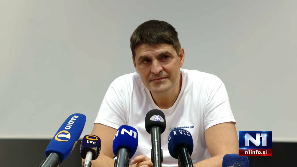 Dragan Kovačič, celje, bolnišnica, tiskovka