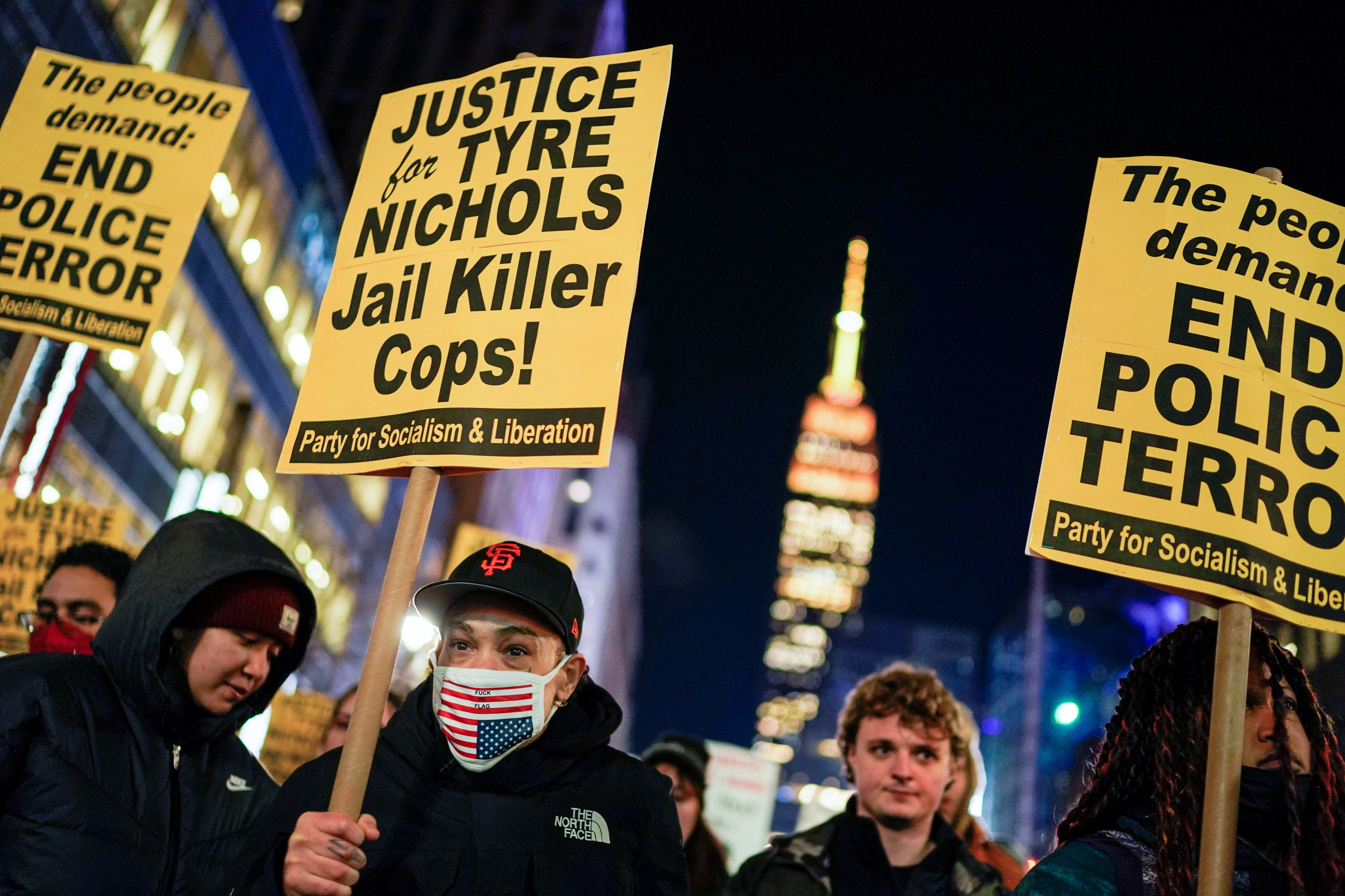 People react to release of video of fatal police encounter with Tyre Nichols, in New York