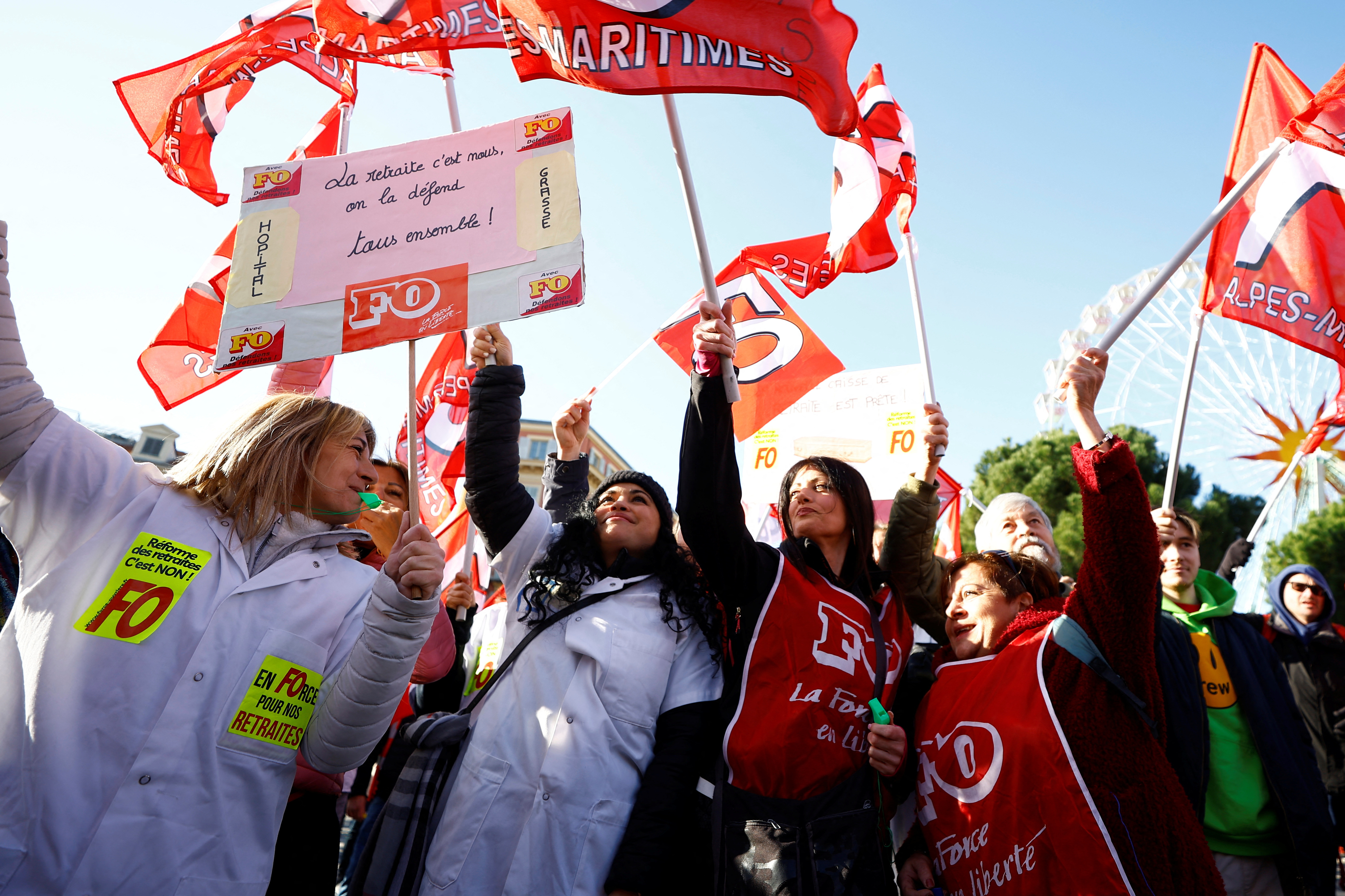 Drugi val protestov v Franciji