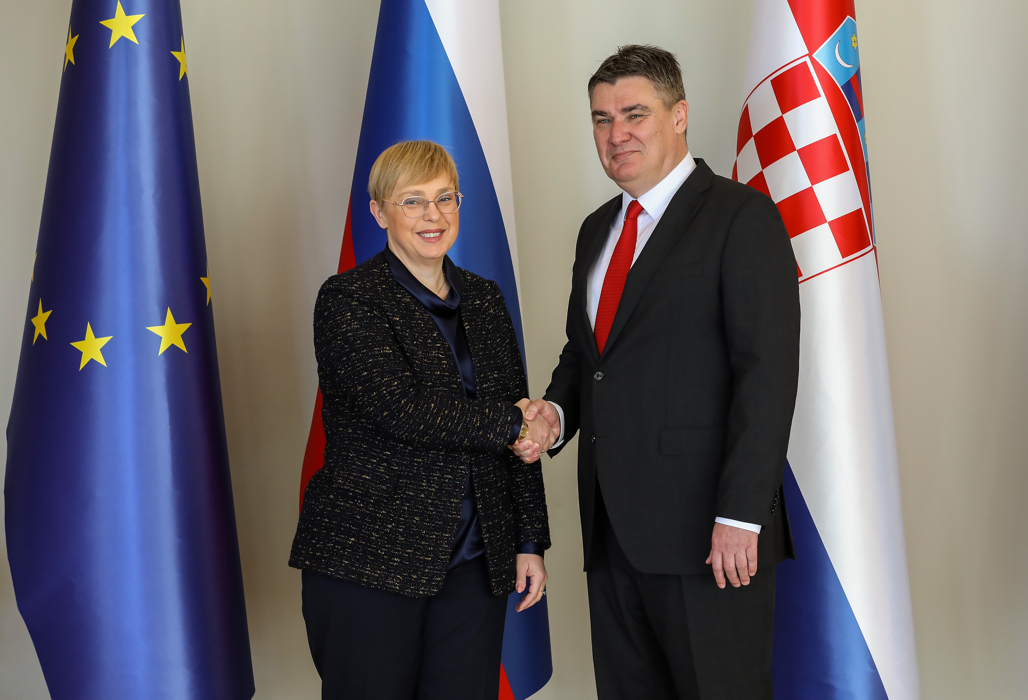 Nataša Pirc Musar, Zoran Milanović