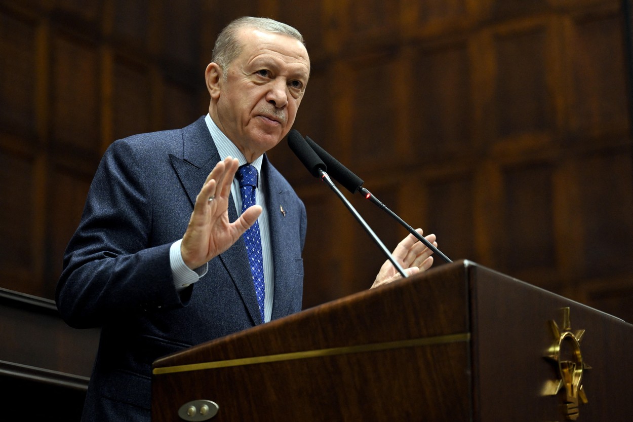 Turški predsednik Recep Tayyip Erdogan