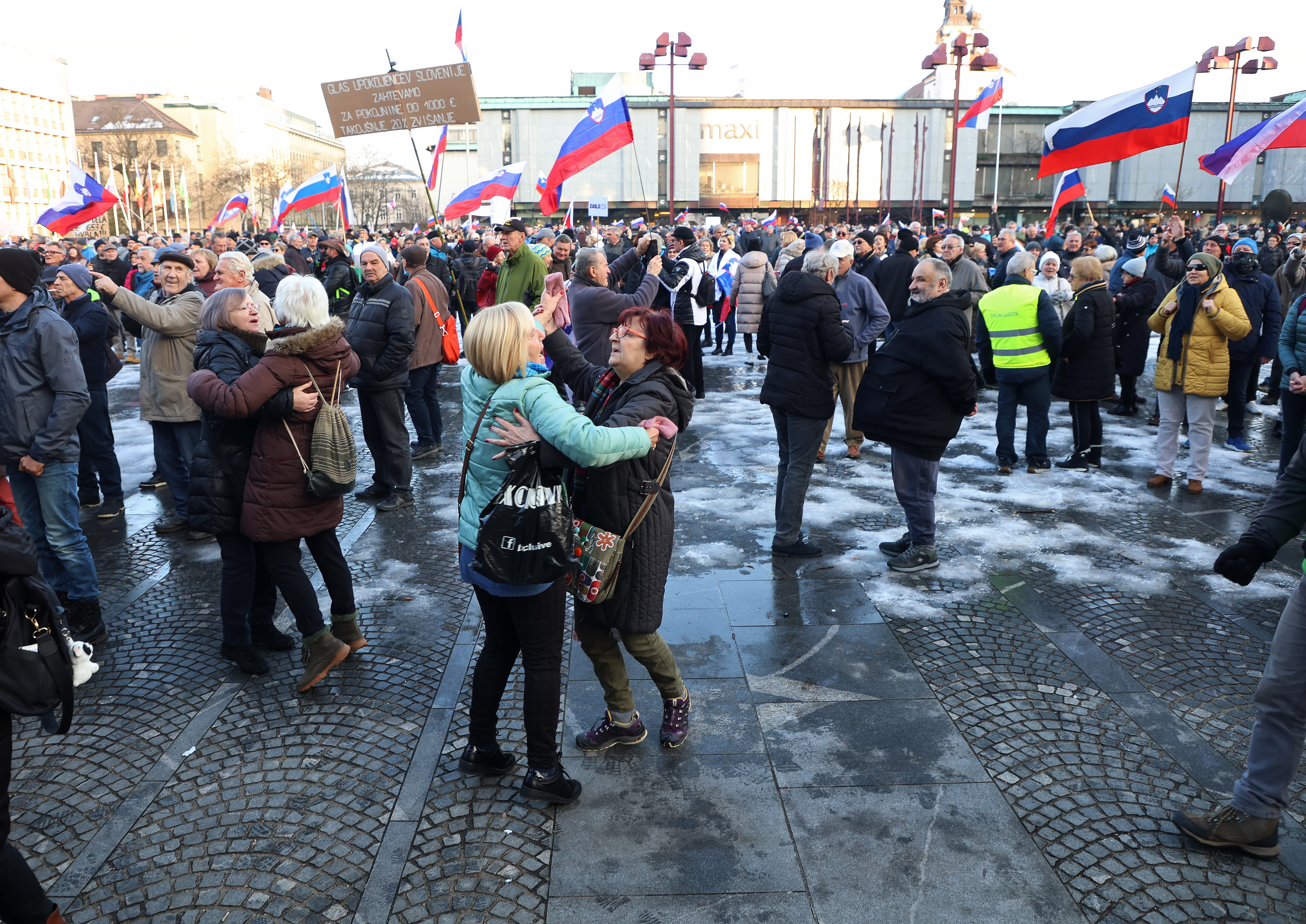 protest, Glas upokojencev