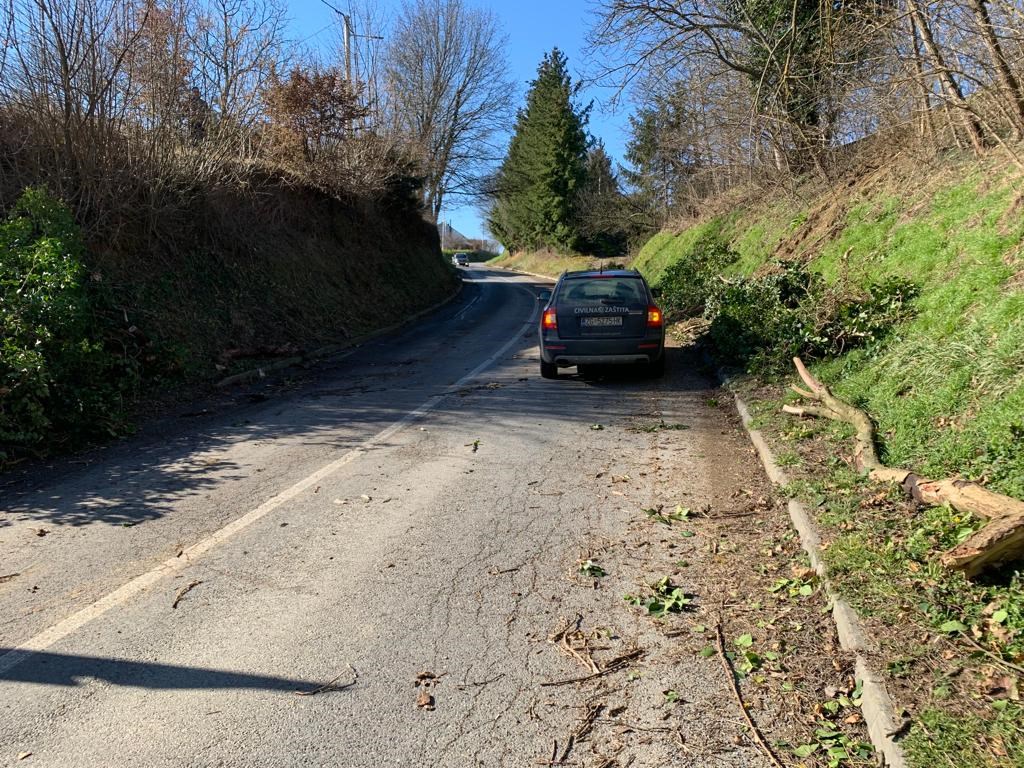 Orkanski veter na hrvaškem