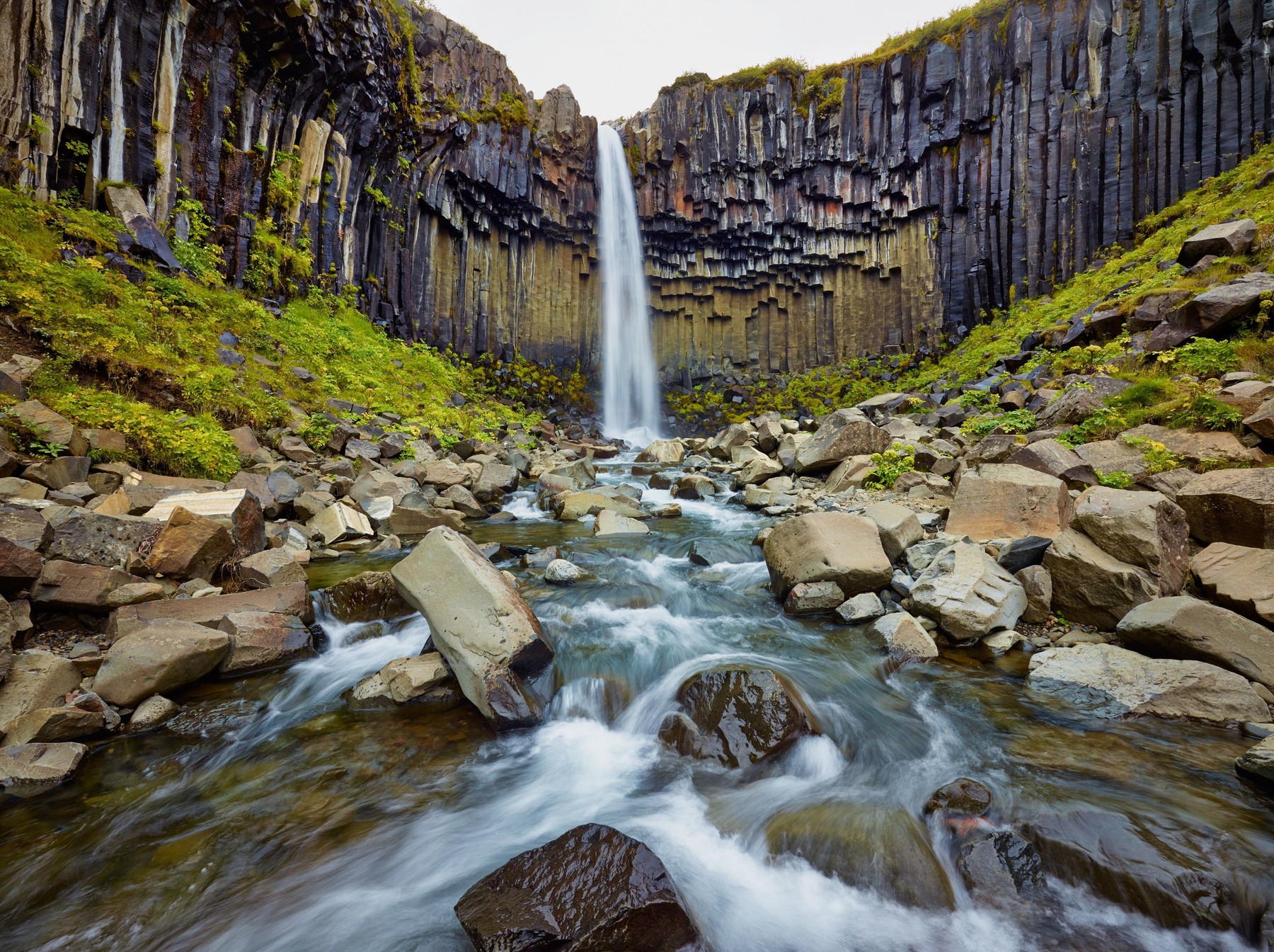 slap, Islandija, narava