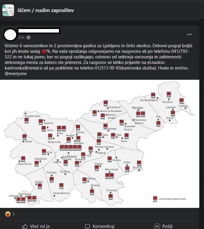 posnetek zaslona/Facebook