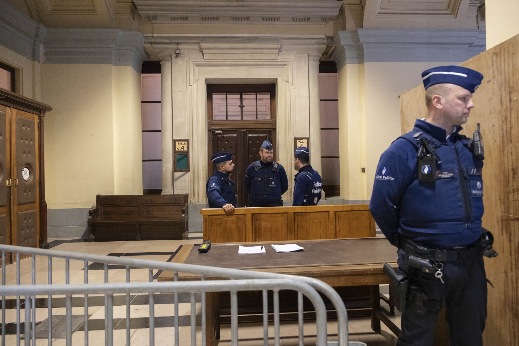 belgijska policija, preiskava Katargate