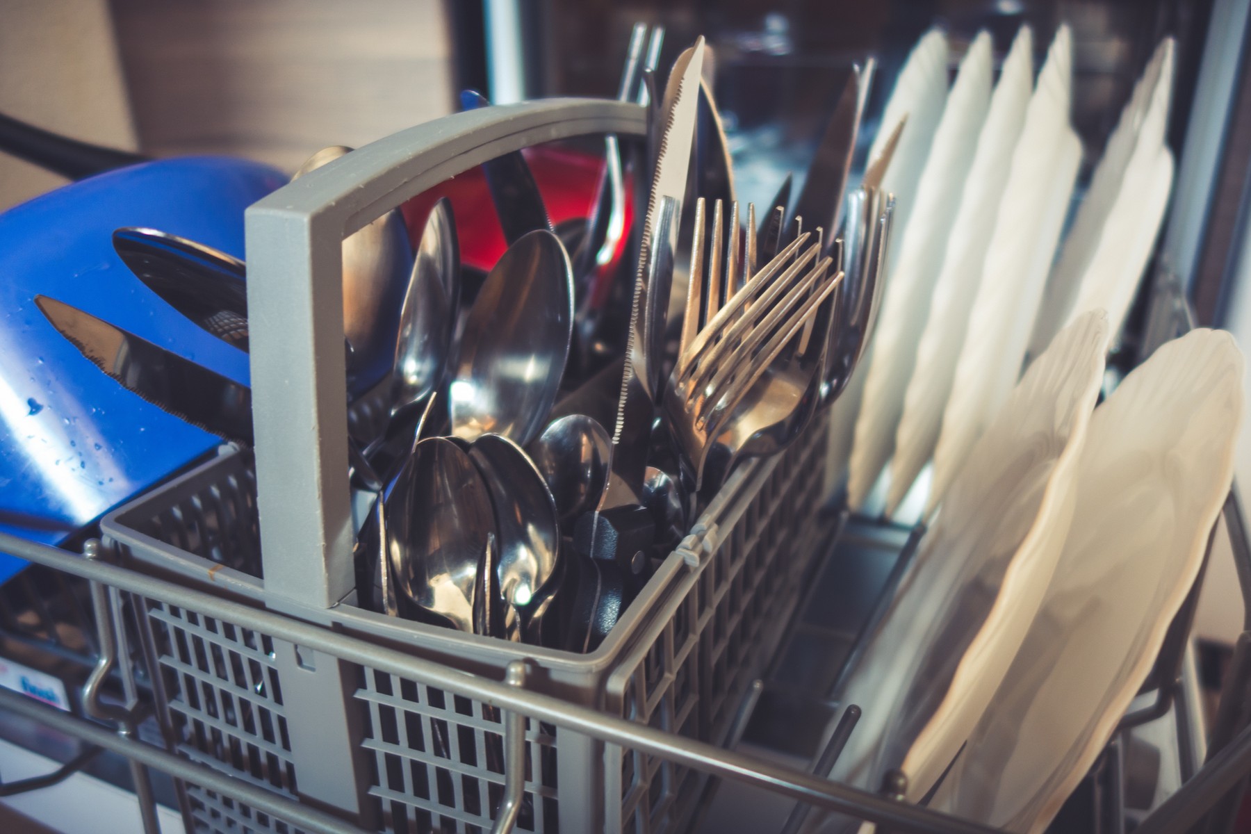 pomivalni stroj, jedilni pribor