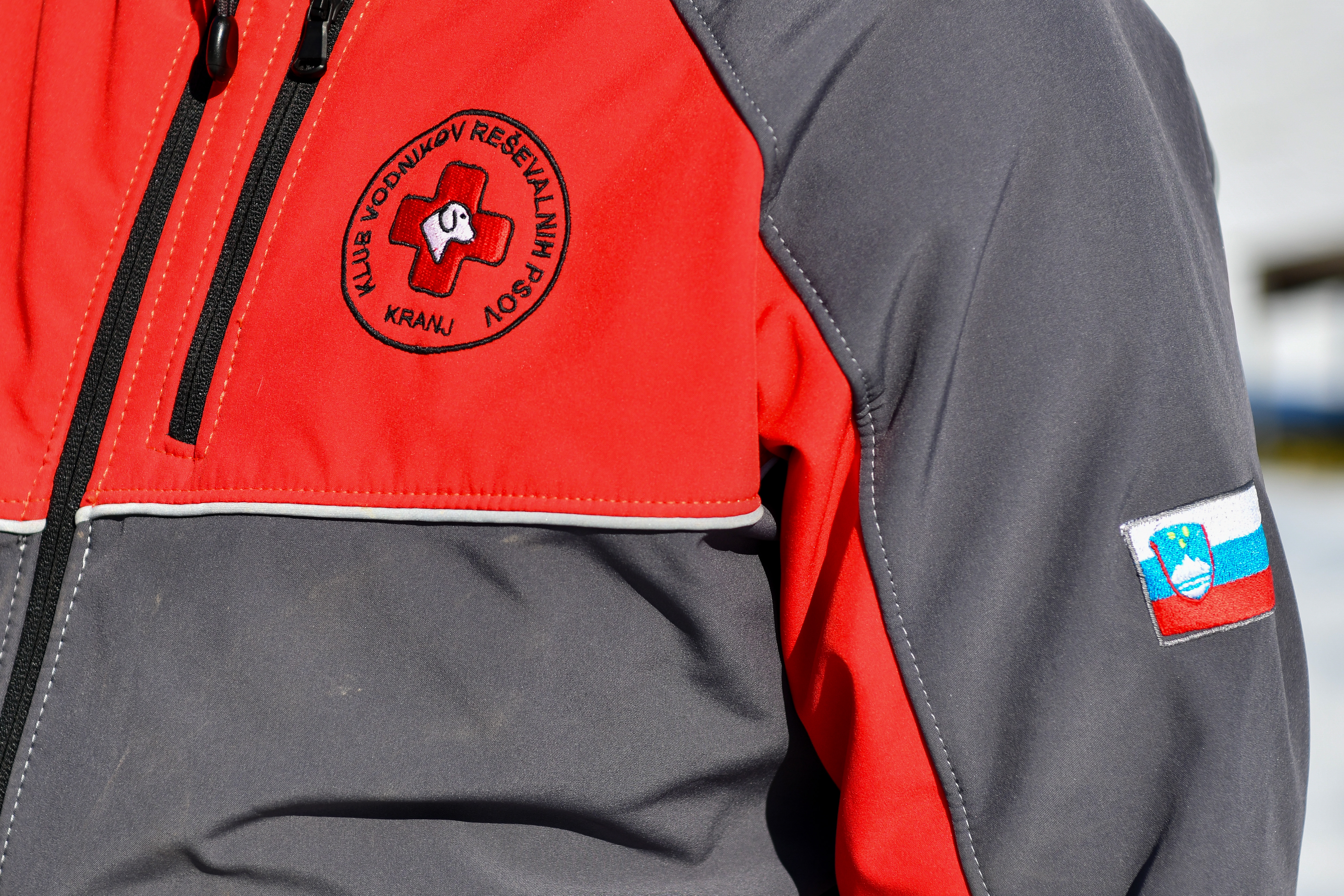 Klub vodnikov reševalnih psov Kranj.