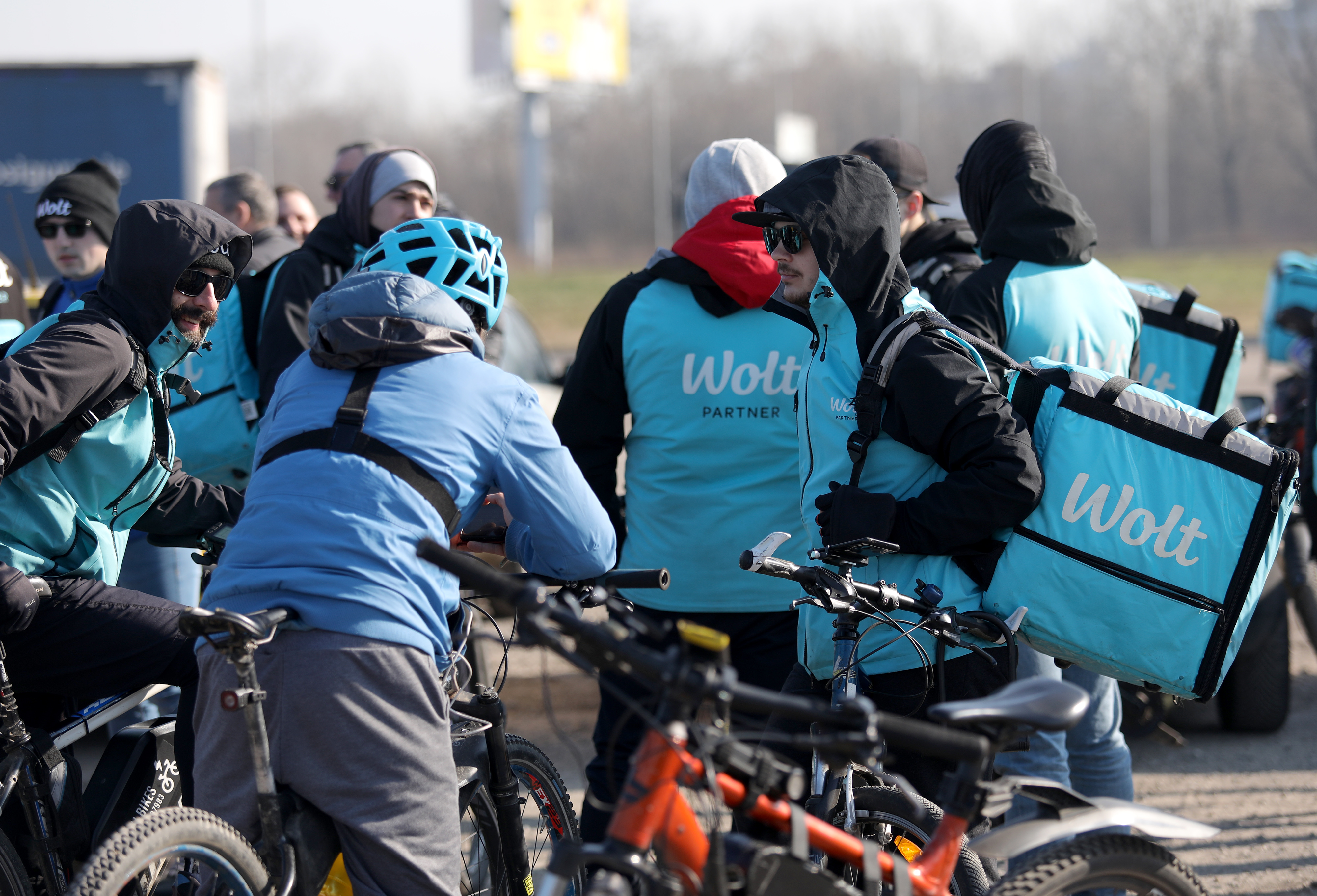 protest, Wolt, Zagreb