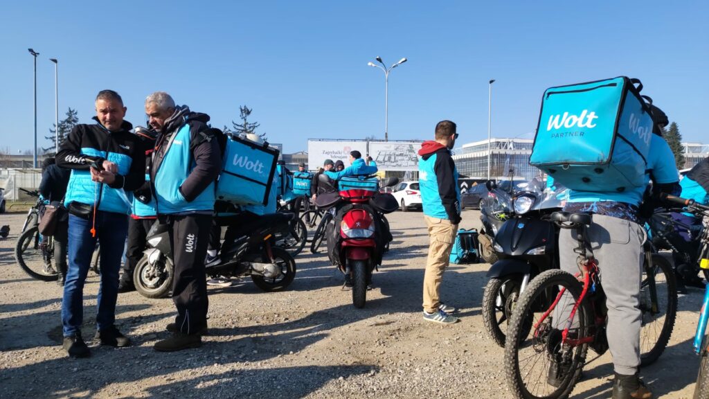 protest, Wolt, Zagreb