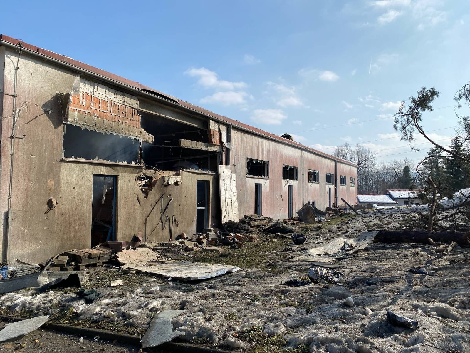 hamex, eksplozija, vrhnika, požar,