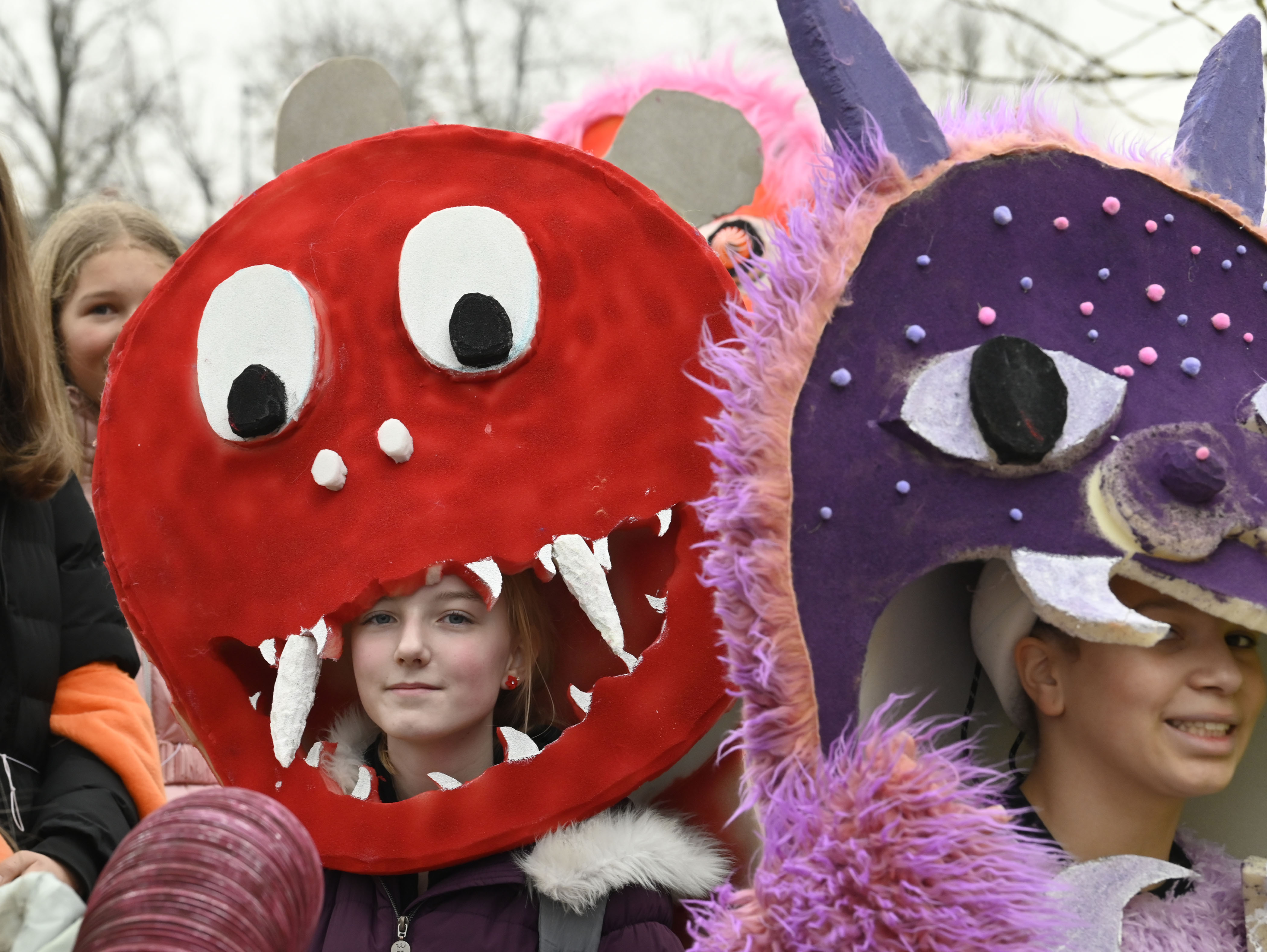 Zmajev karneval v Ljubljani, pust, šeme, maškare, povorka
