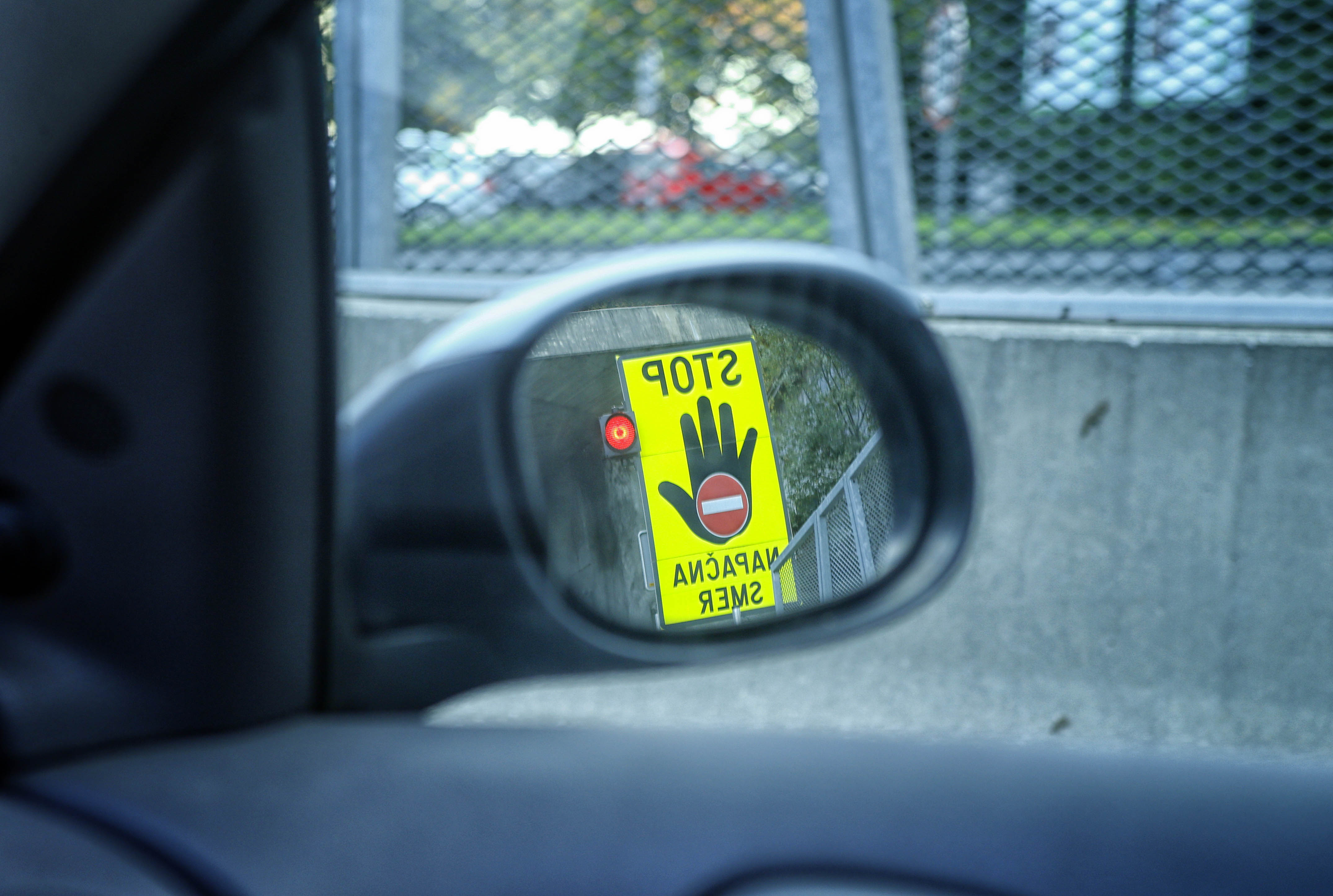 vožnja v napačno smer