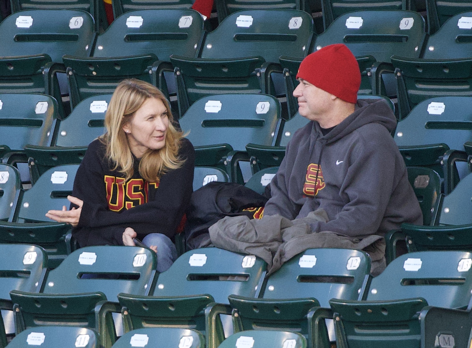 steffi graf, andre agassi