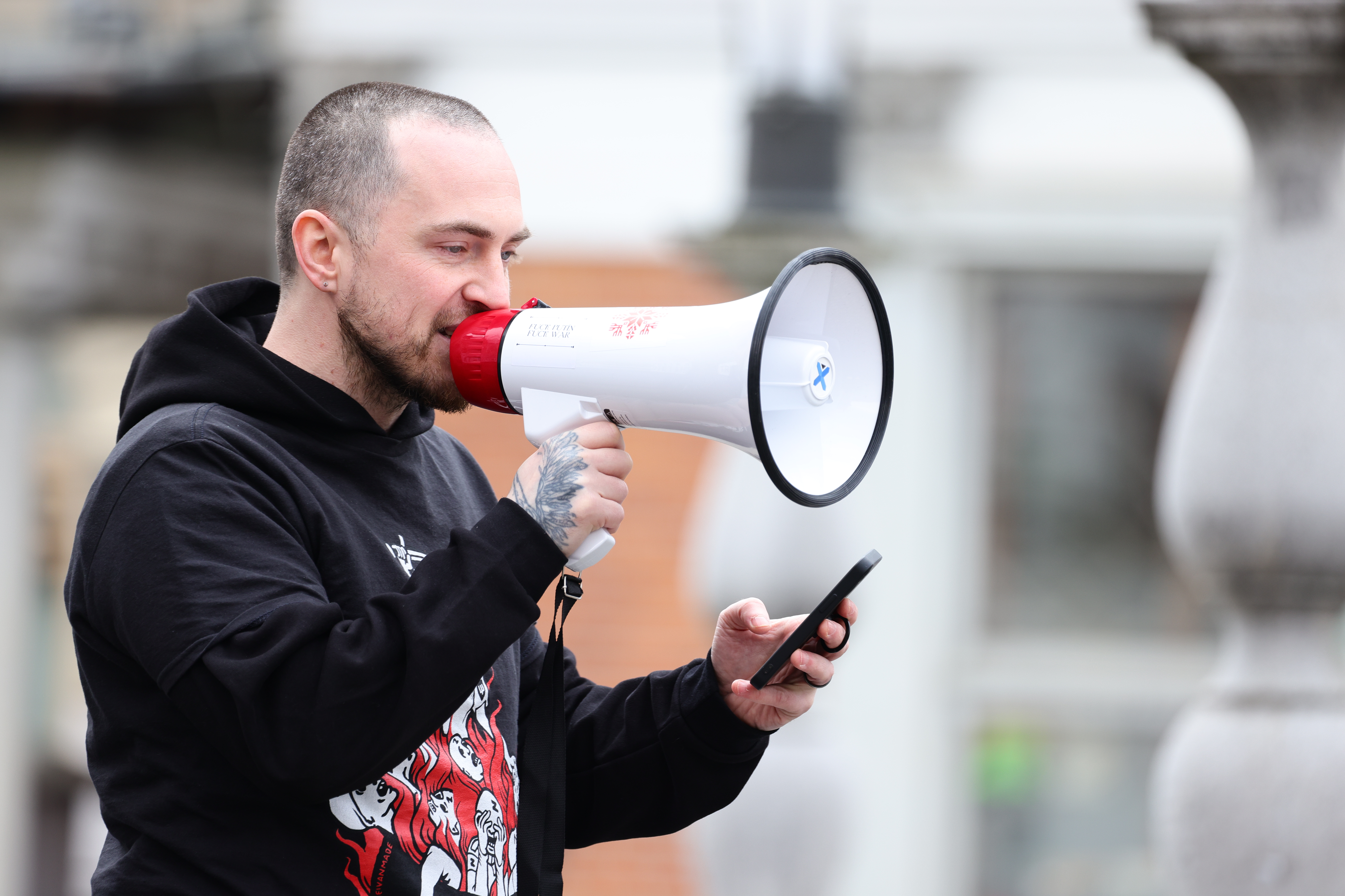Protest proti vojni v Ukrajini, ljubljana