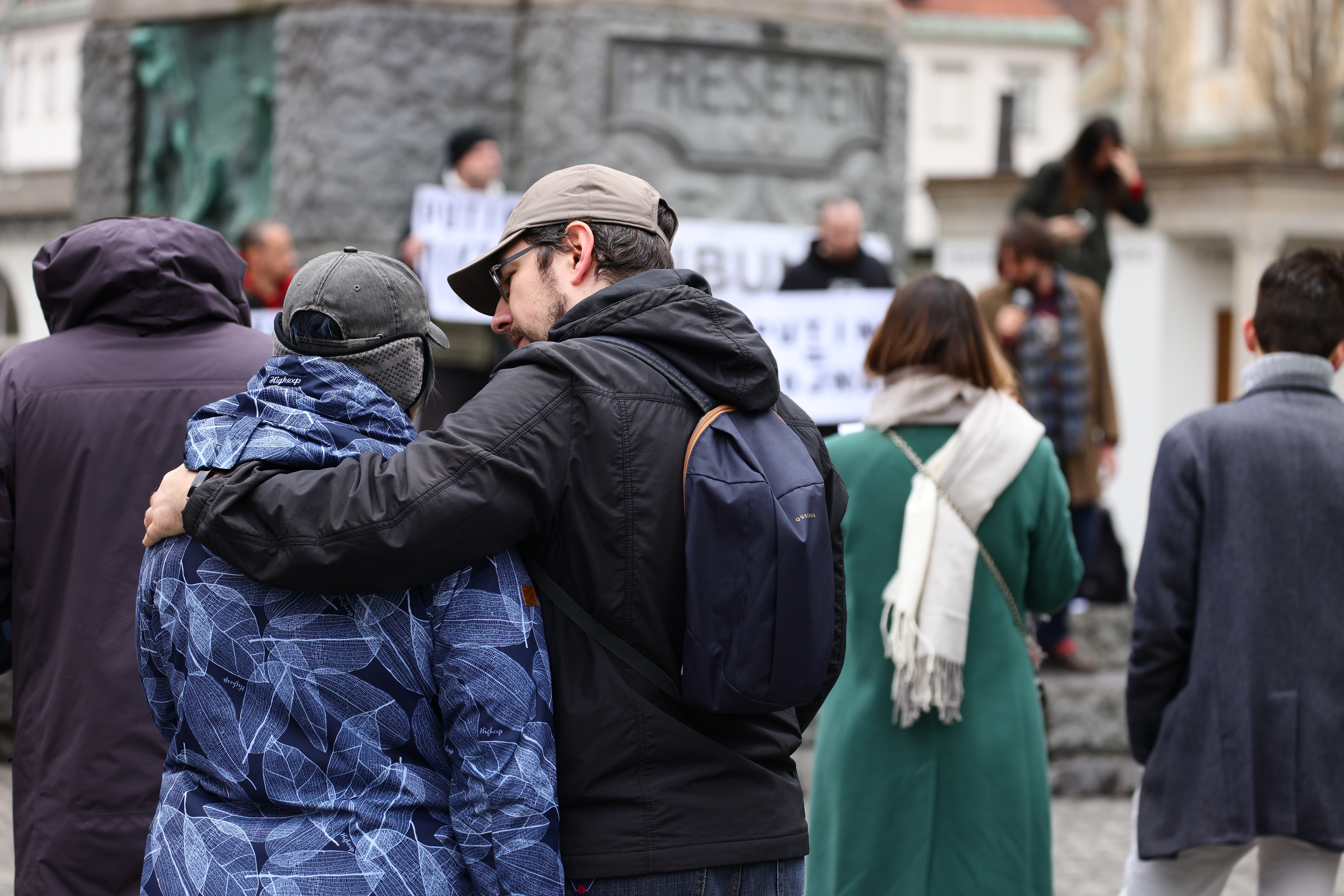 Protest proti vojni v Ukrajini, ljubljana