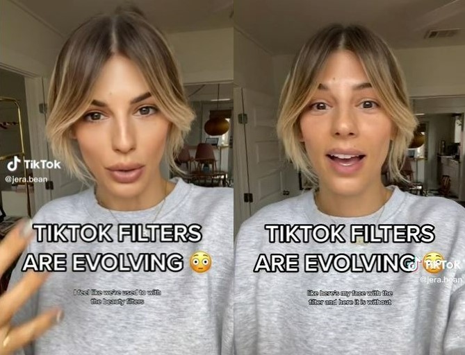 Tiktok filter, filter, Tiktok