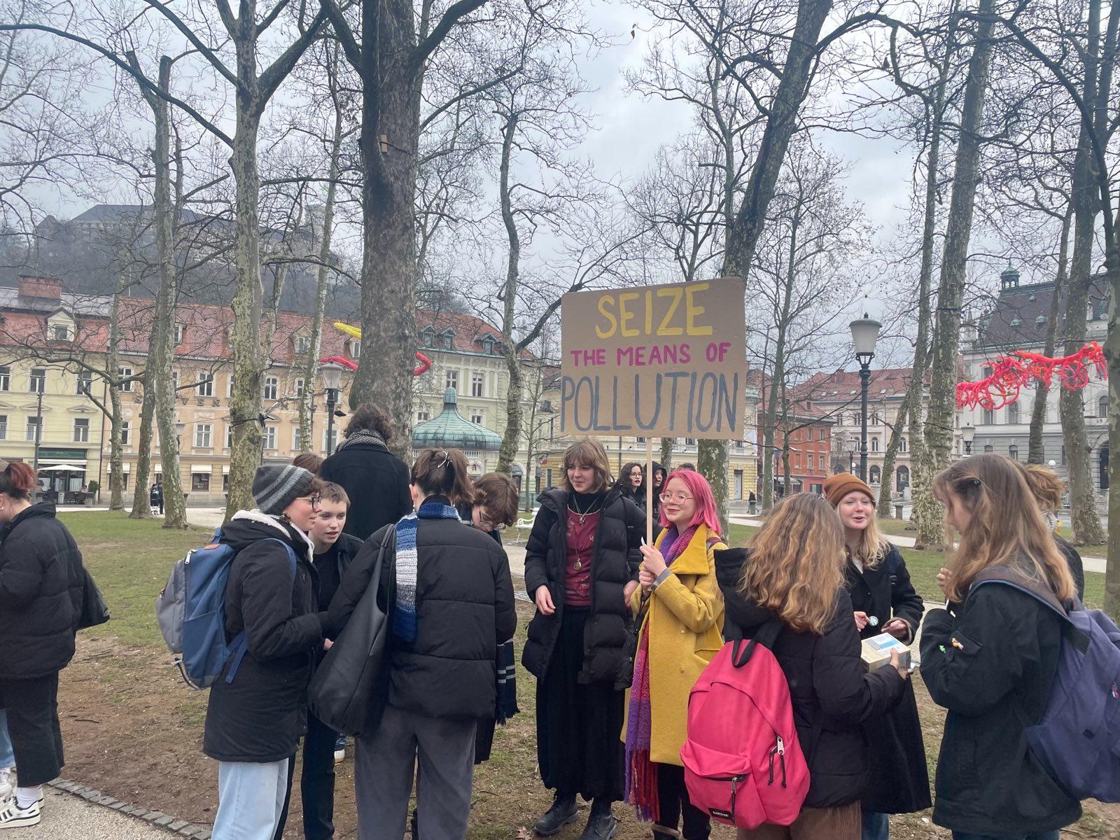 Protest Mladih za podnebno pravičnost