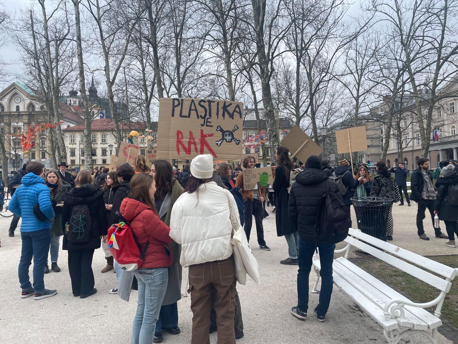 Protest Mladih za podnebno pravičnost