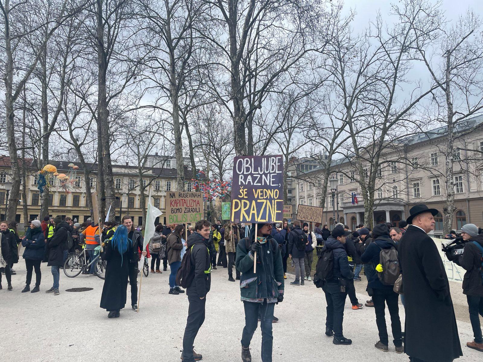 Protest Mladih za podnebno pravičnost