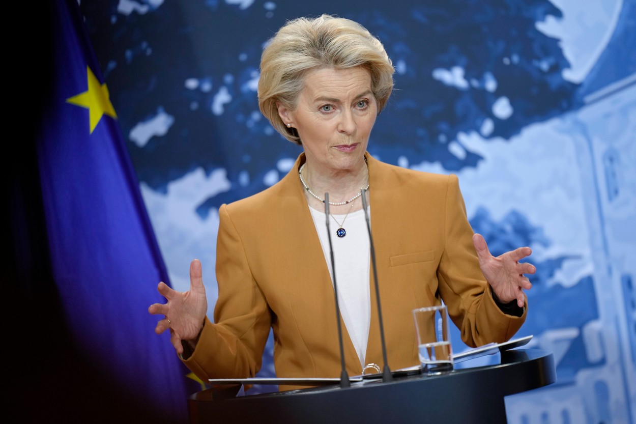 Predsednica Evropske komisije Ursula von der Leyen