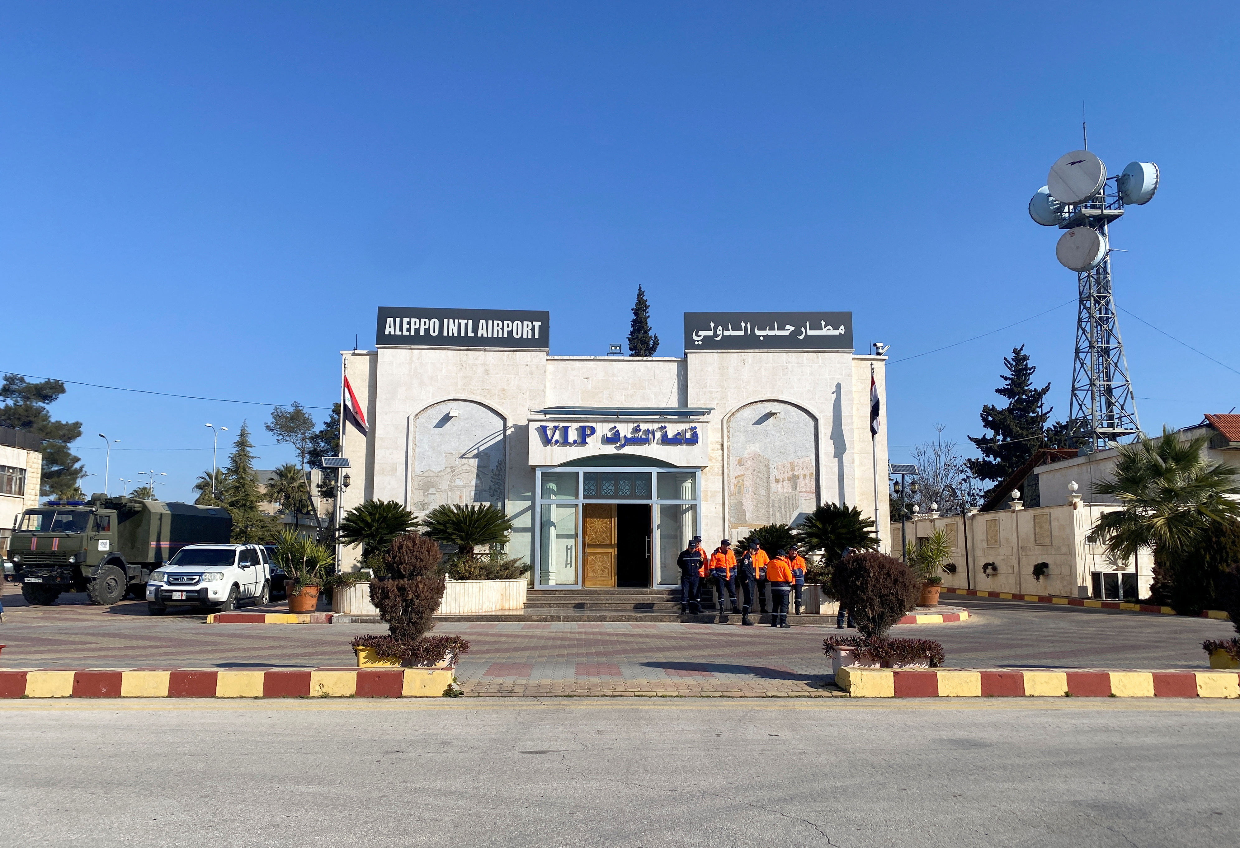 Alepo, letališče, Sirija