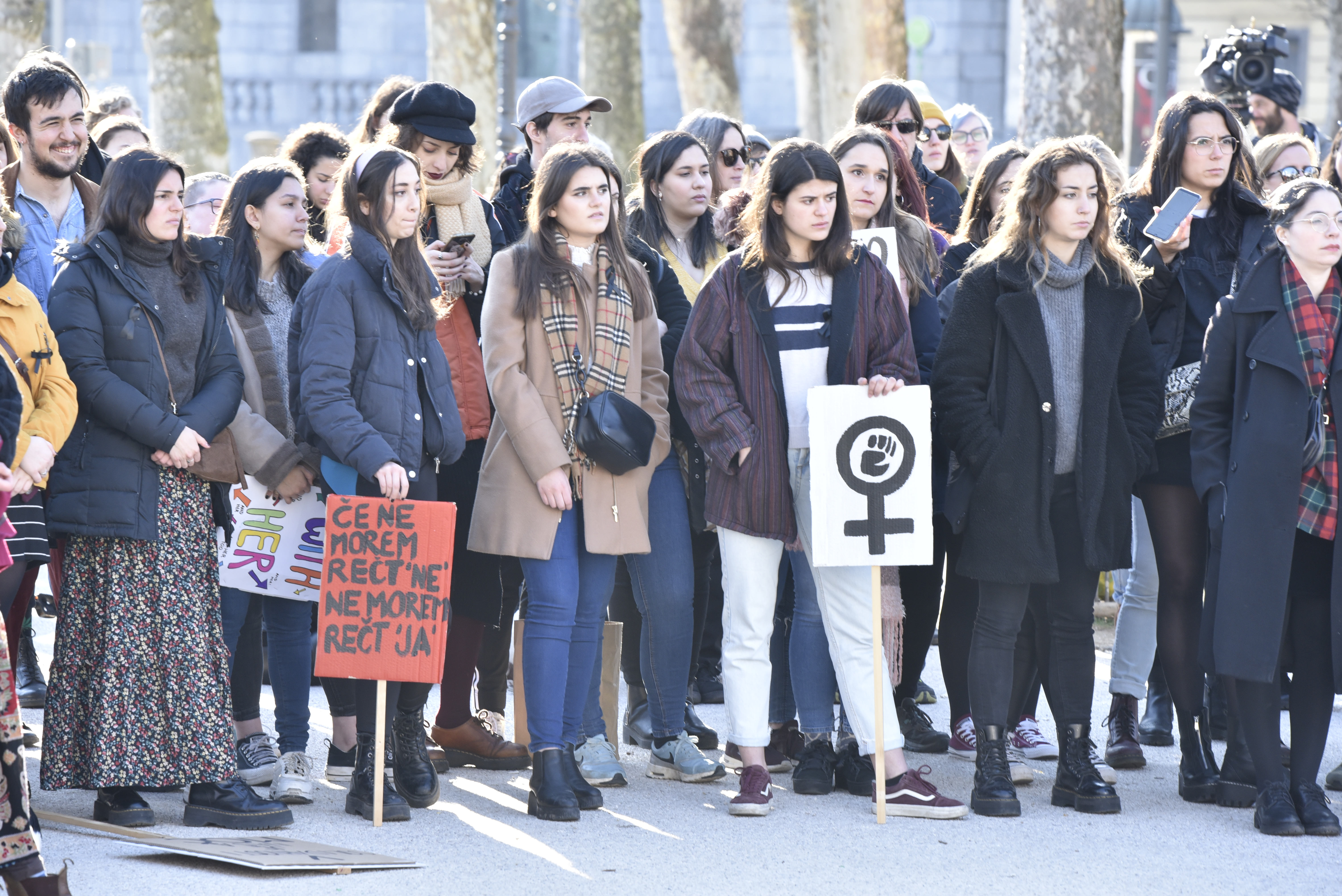 protest, ženske, nasilje, 8. marec