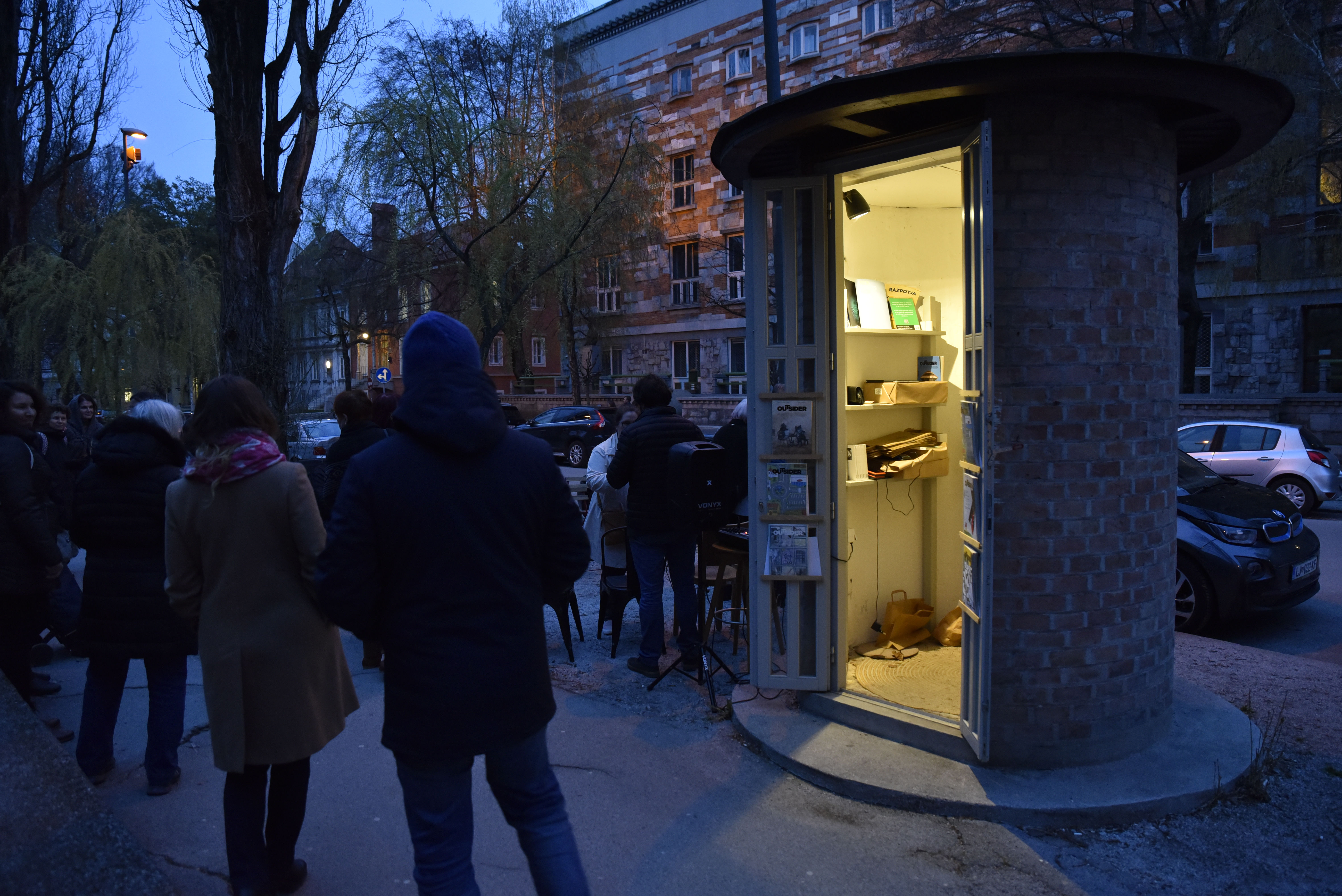 Plečnikov kiosk na Vegovi ulici