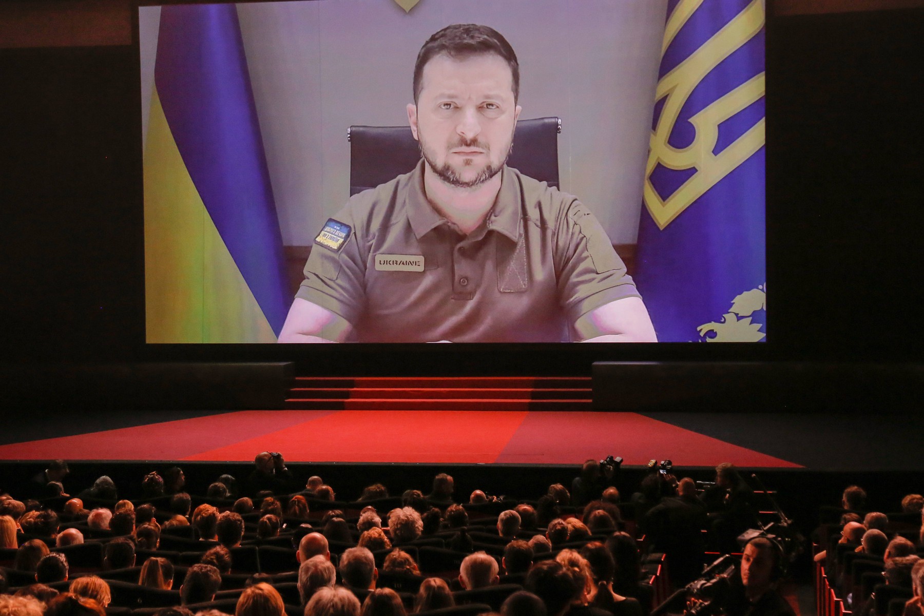 volodimir zelenski, filmski vestival, cannes