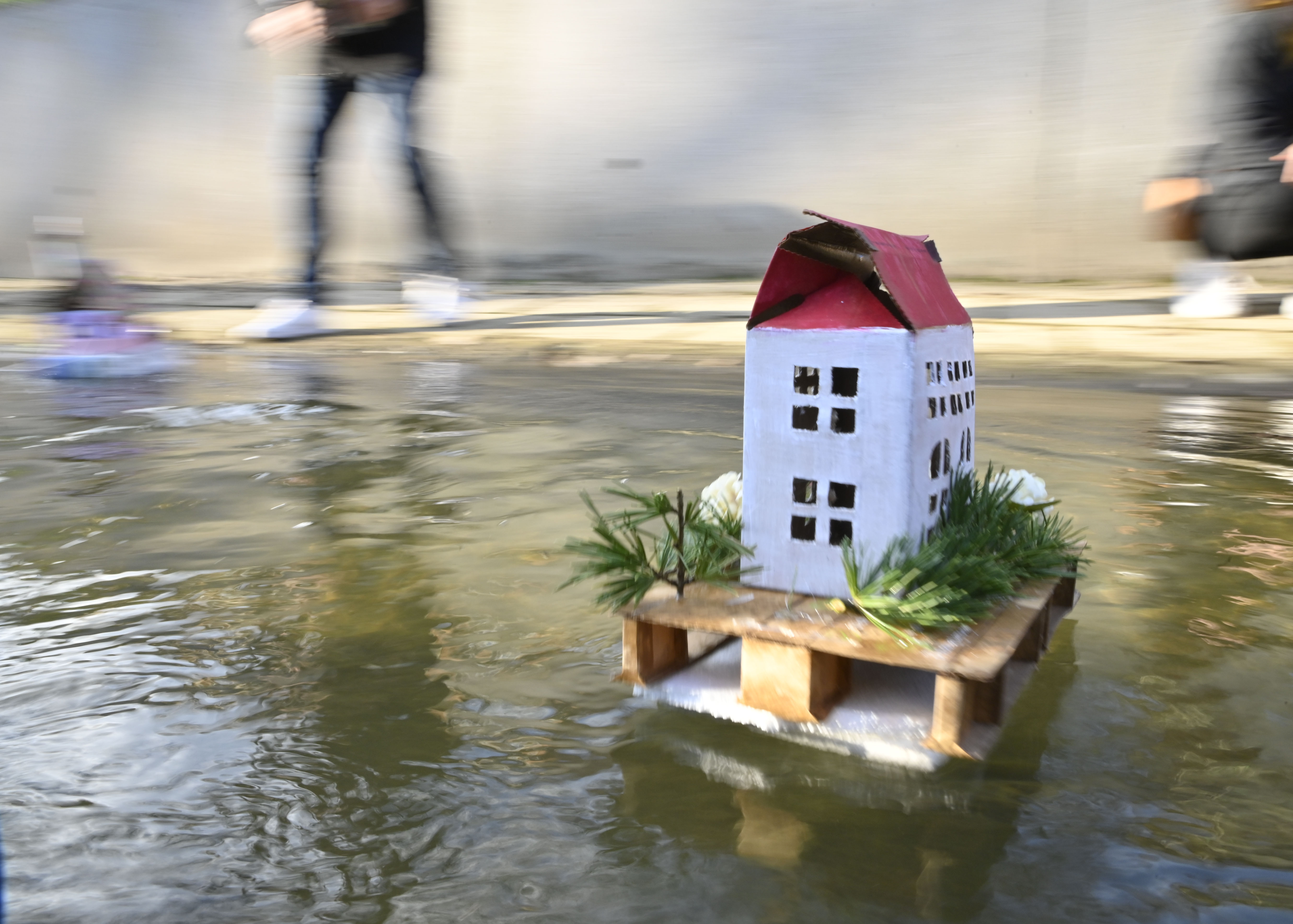 Barčice spust gregorčkov Gradaščica