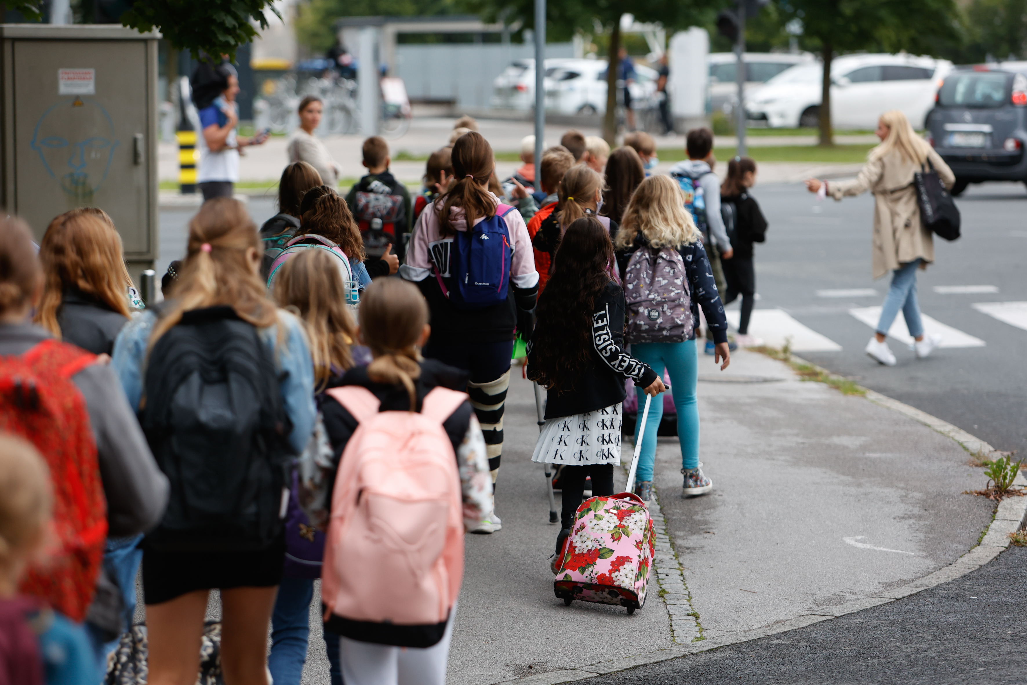 Prvi šolski dan, osnovna šola, pouk, šolarji