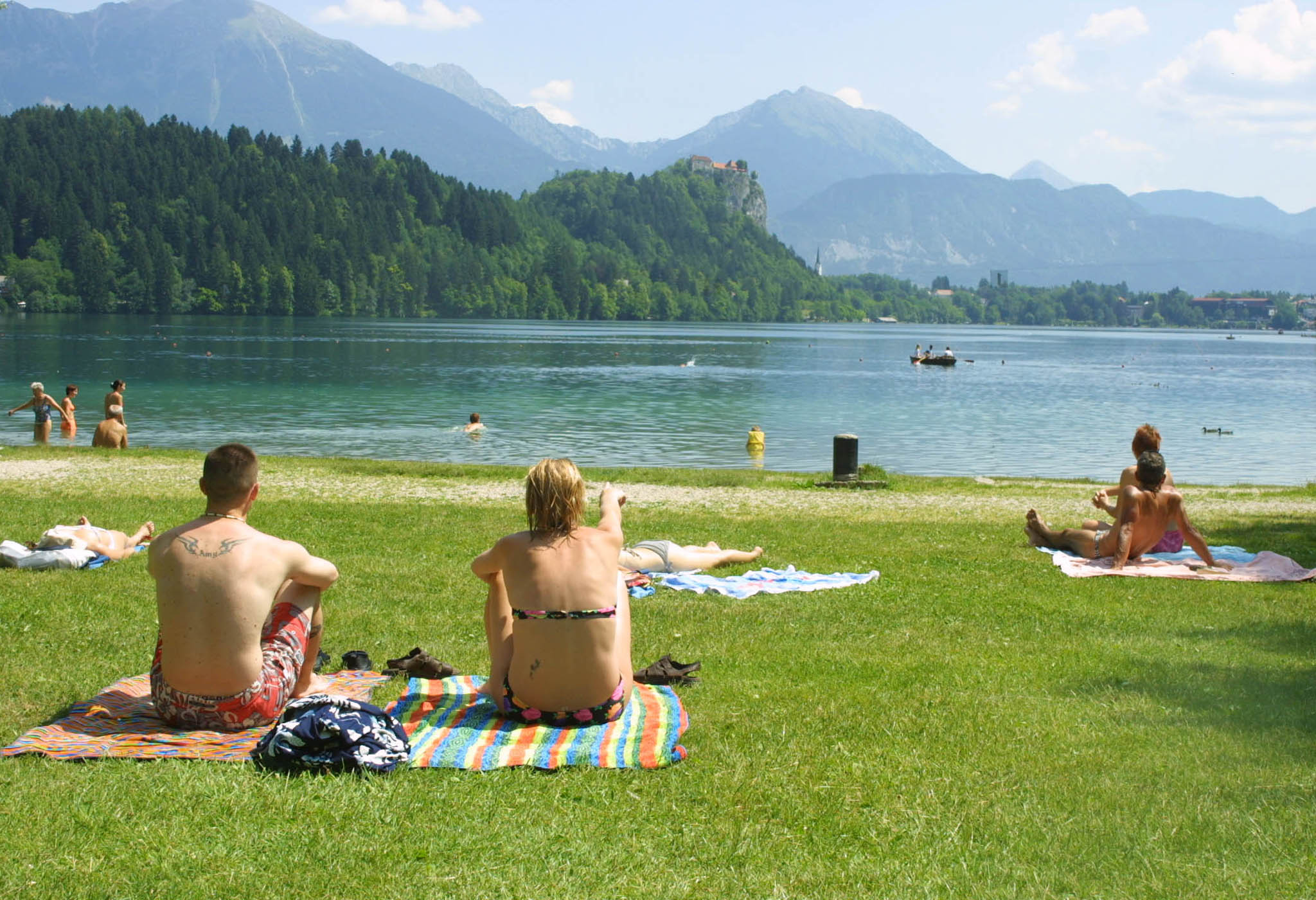 Bled, kopalci, kopanje