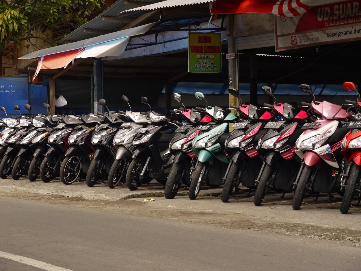 Bali, Indonezija, motor