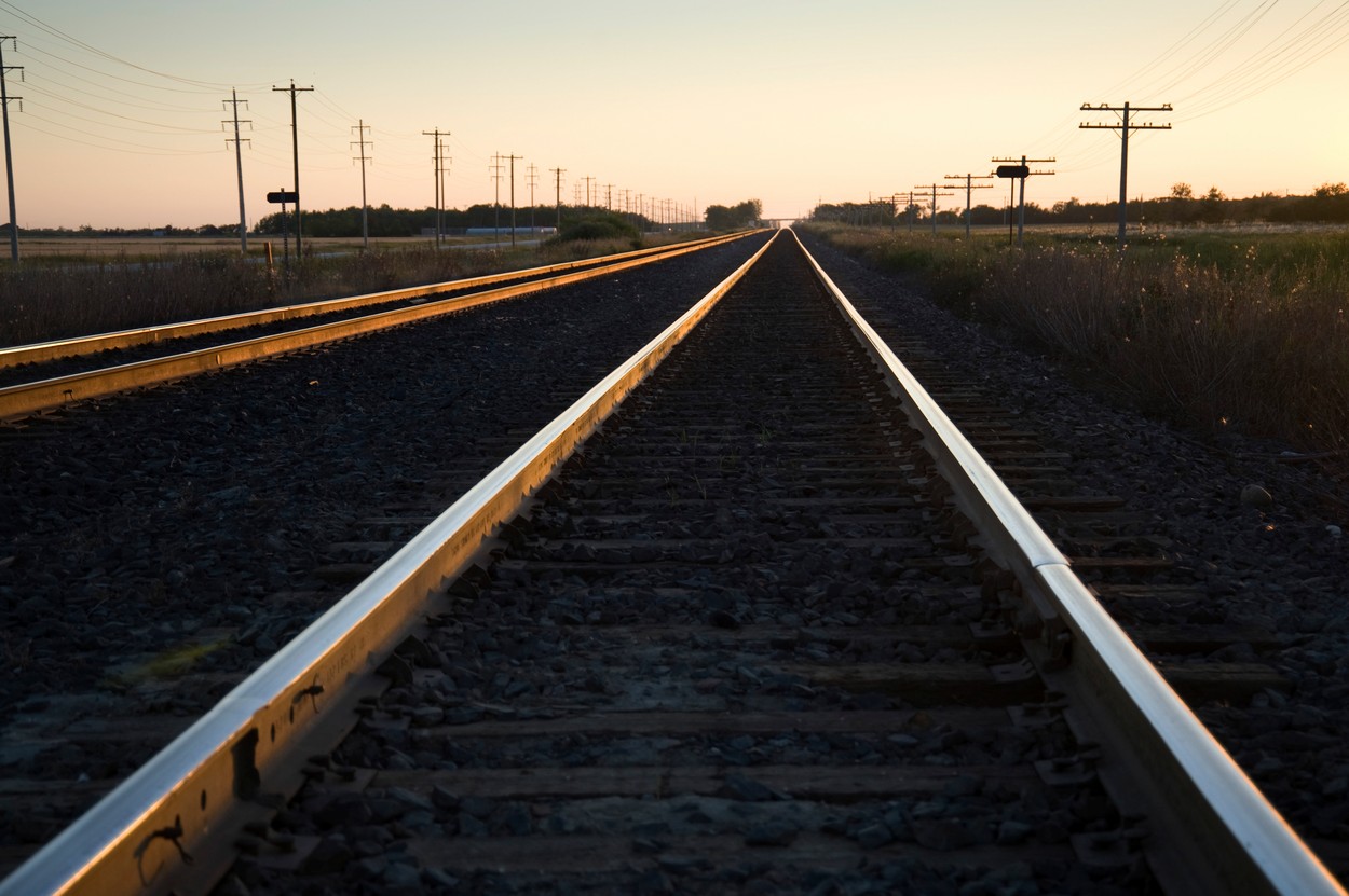 vlak, železnica, tiri