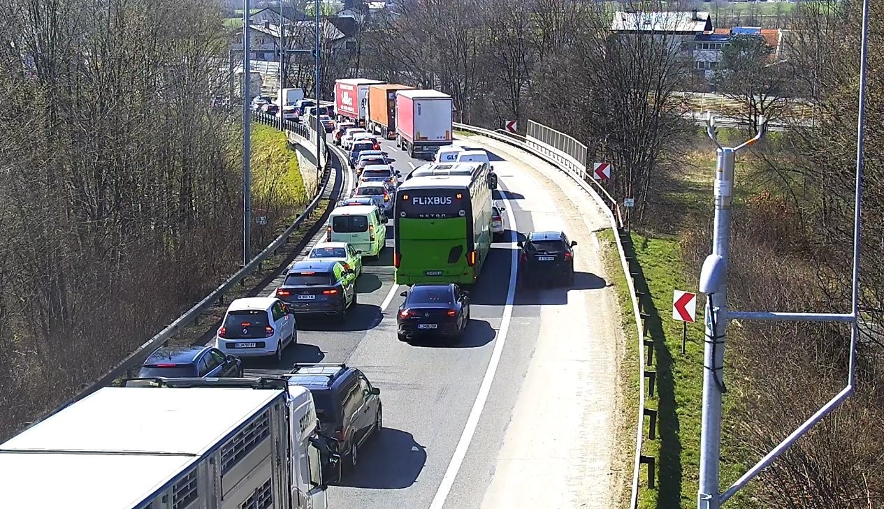 Zastoj, primorska avtocesta, promet