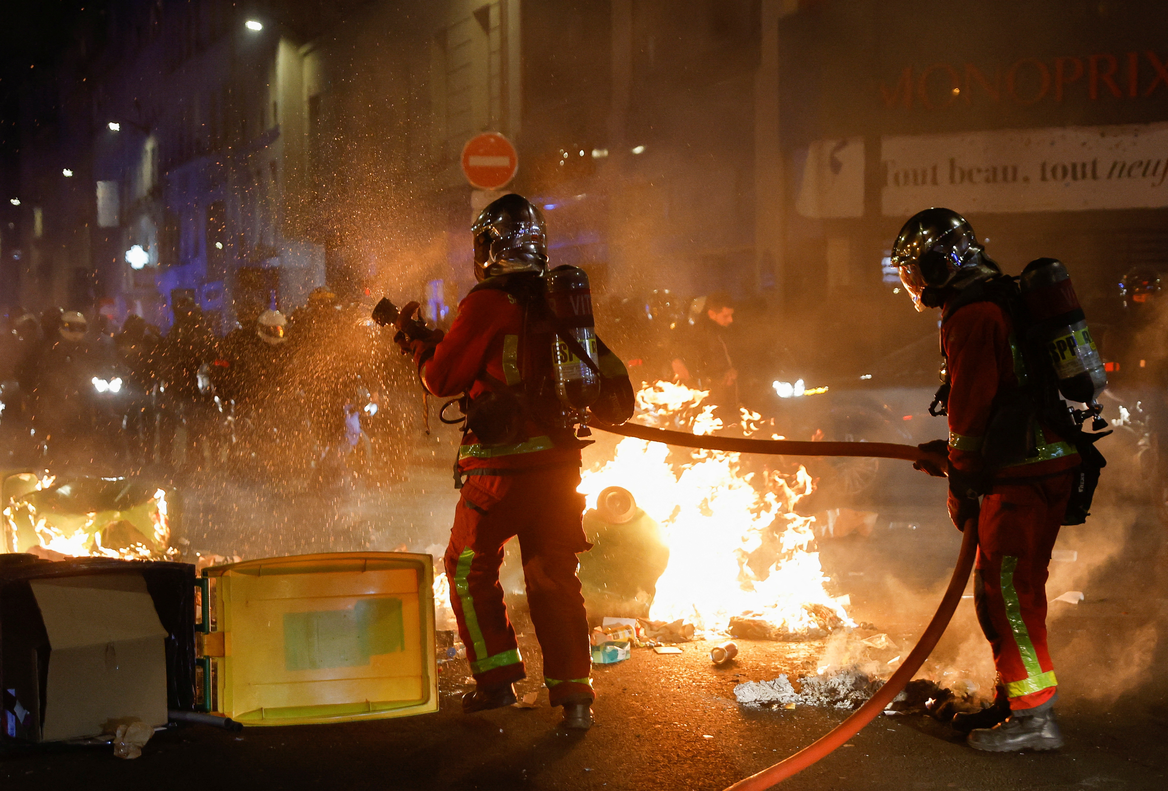 protesti, pariz, pokojninska reforma