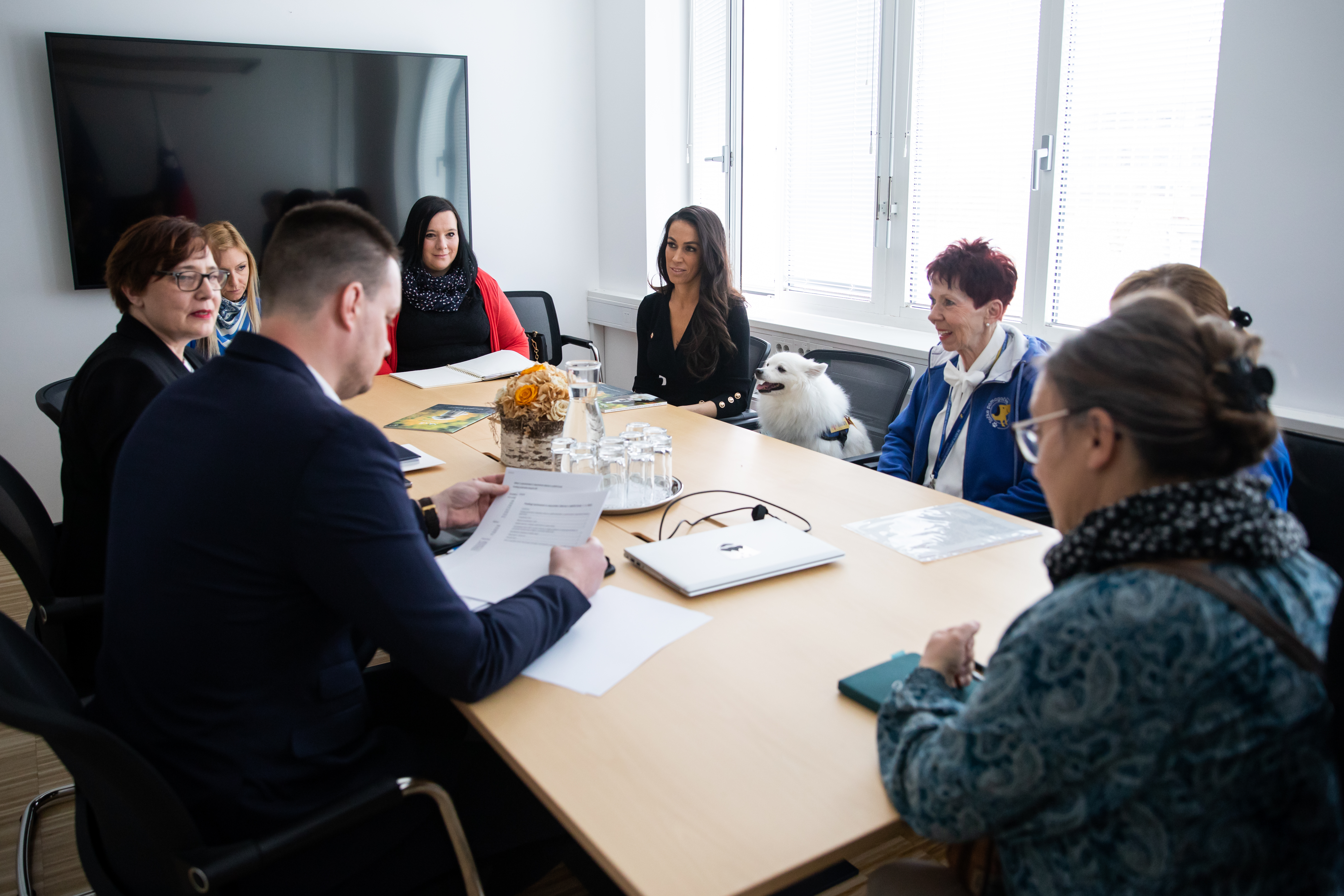 Tina Gaber, Maksimiljana Polak, Tačke pomagačke