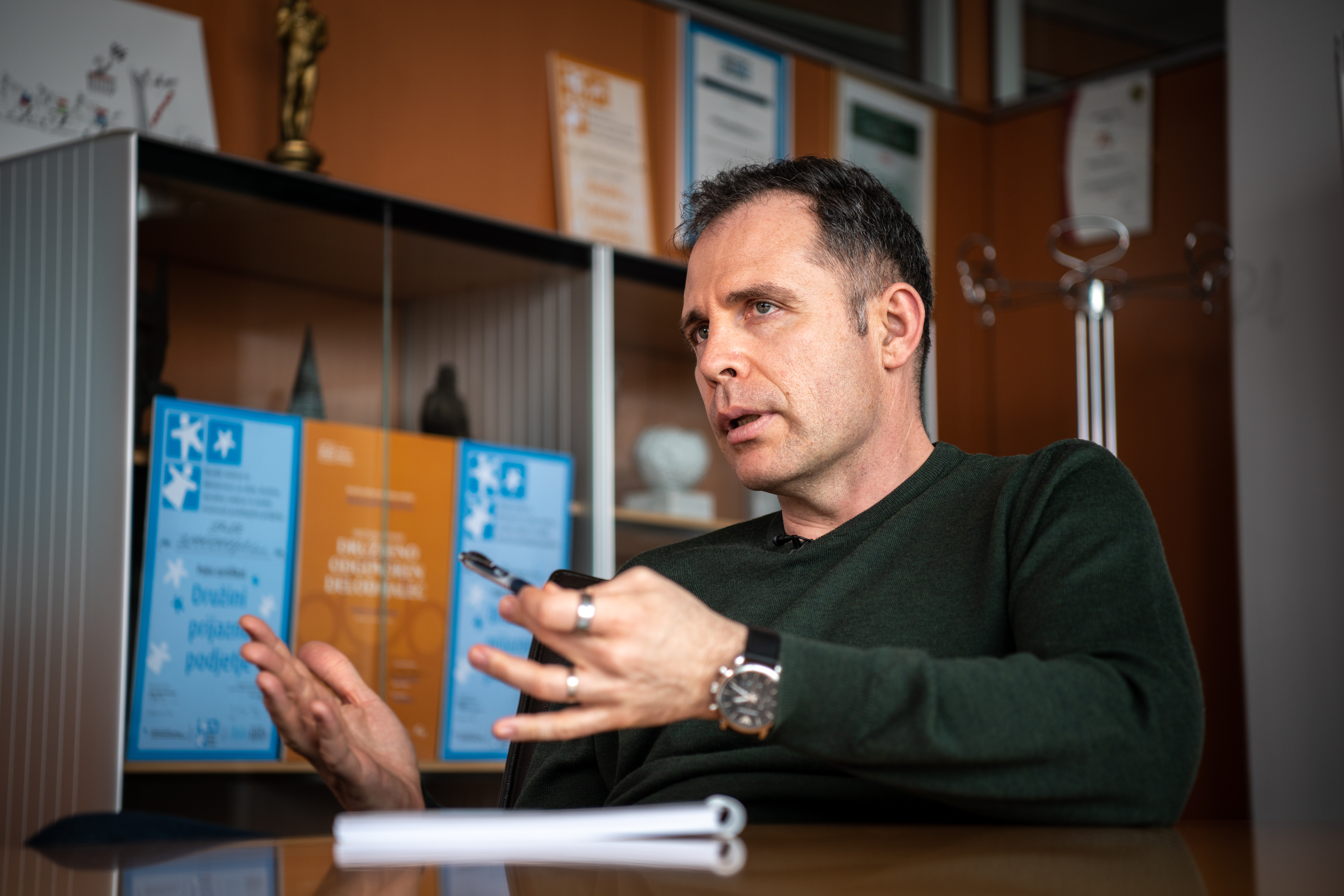 David Kovačič, generalni direktor Spara