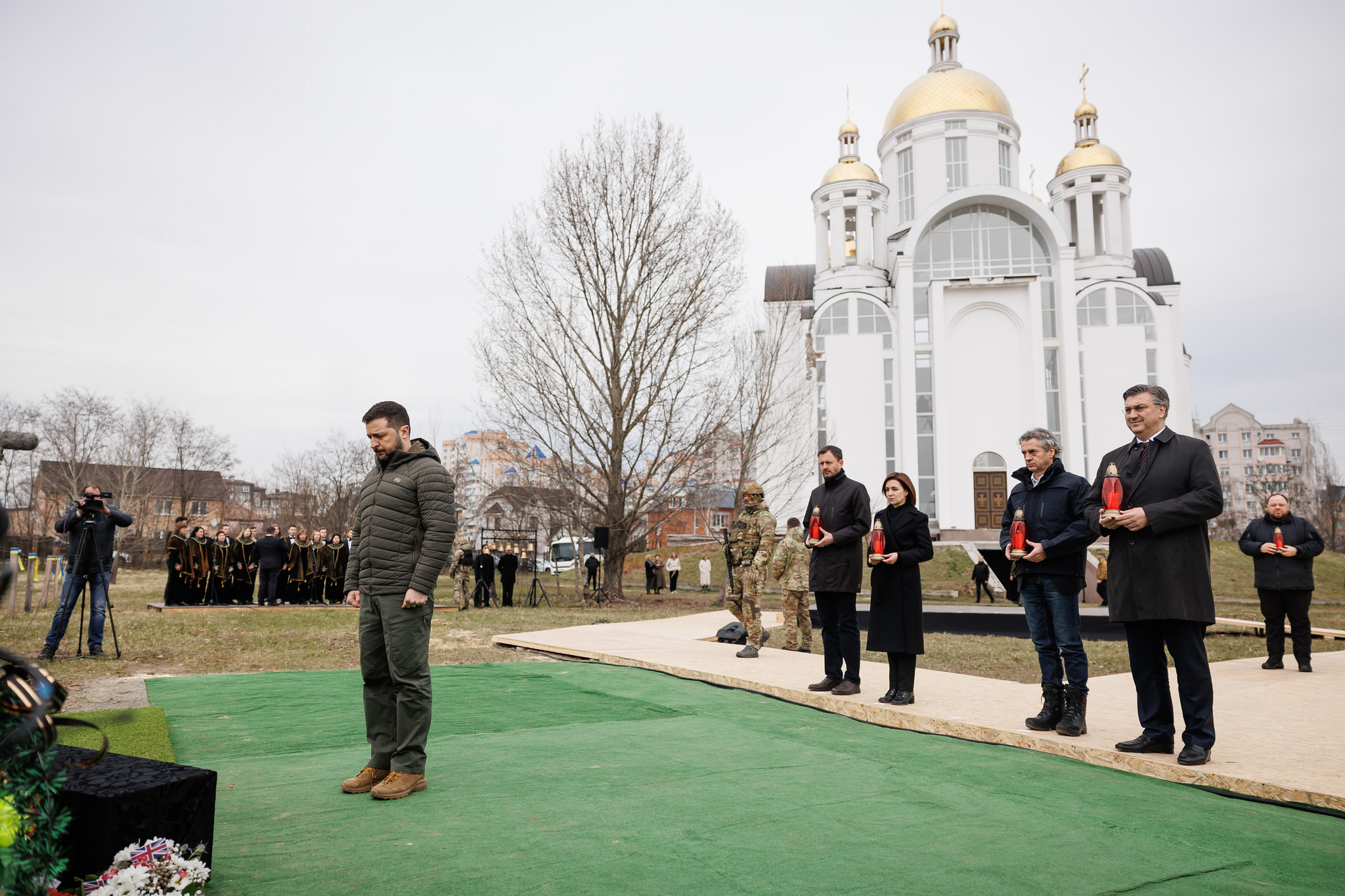 Robert Golob, Ukrajina, Volodimir Zelenski, Buča,