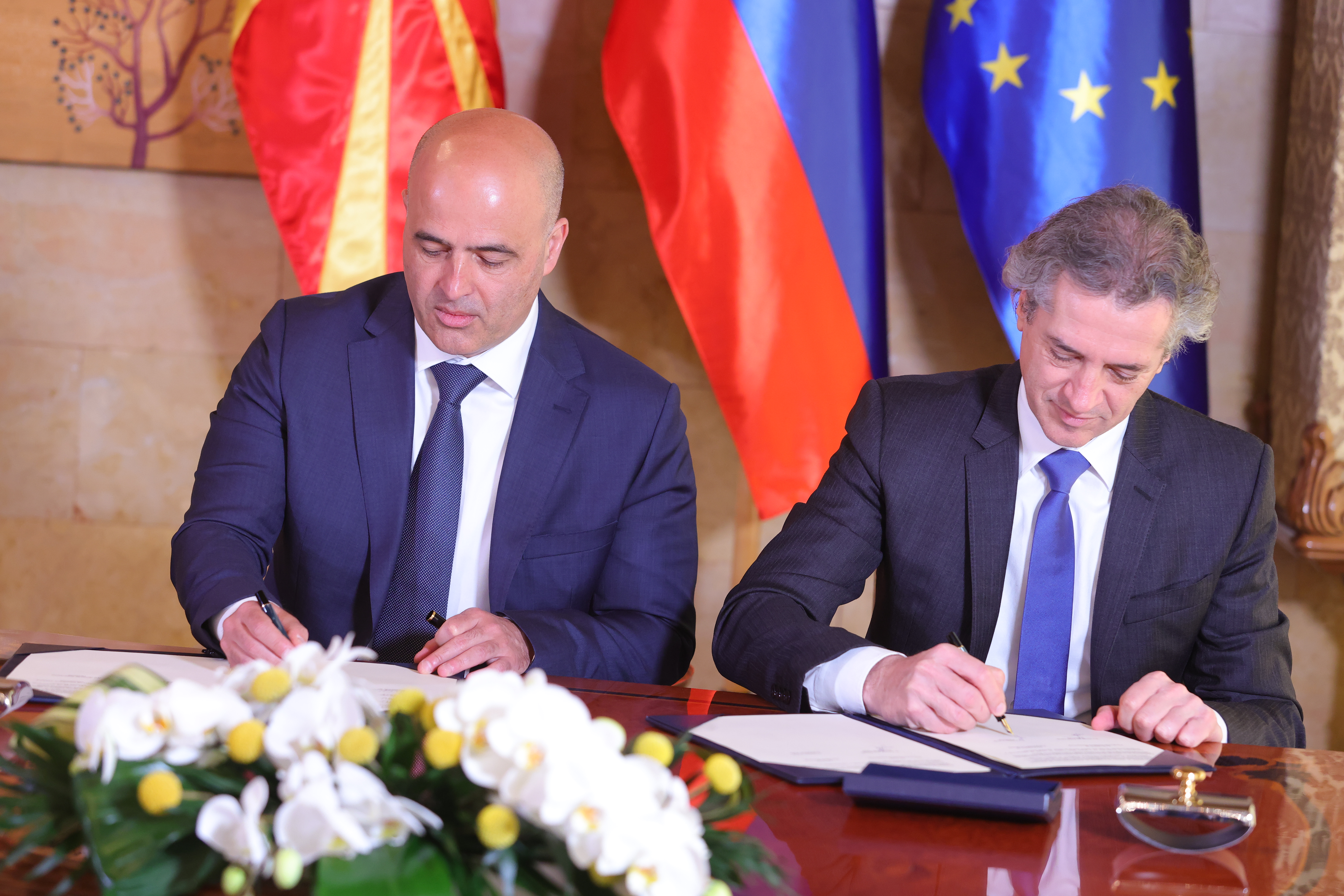 Robert Golob, Dimitar Kovačevski