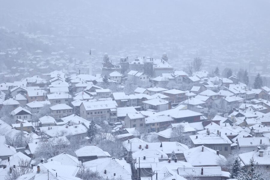 sneg, sarajevo
