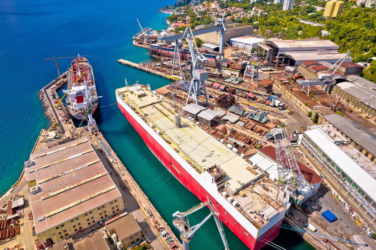 Reka, Hrvaška, pristanišče