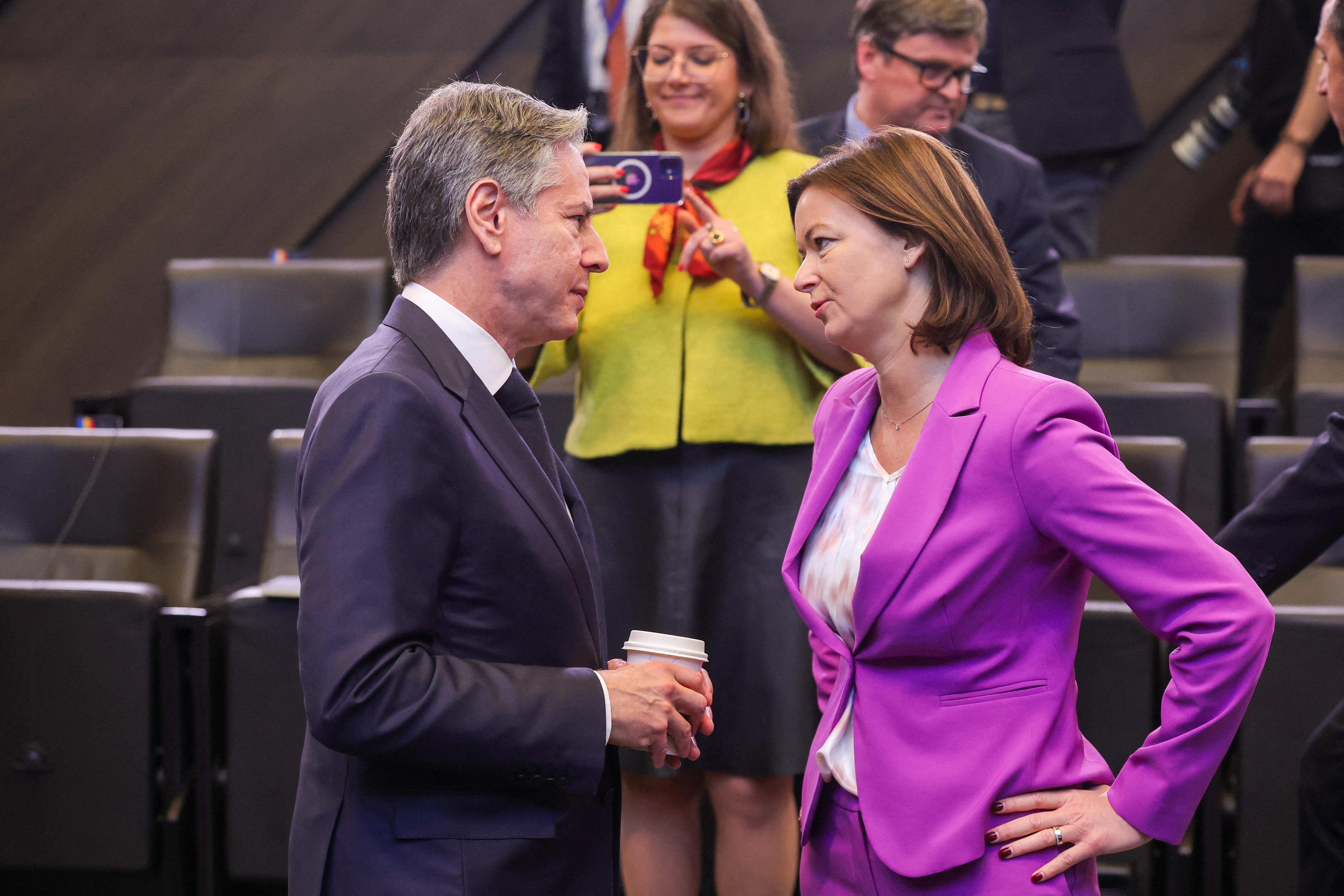 NATO, Tanja Fajon, Antony Blinken