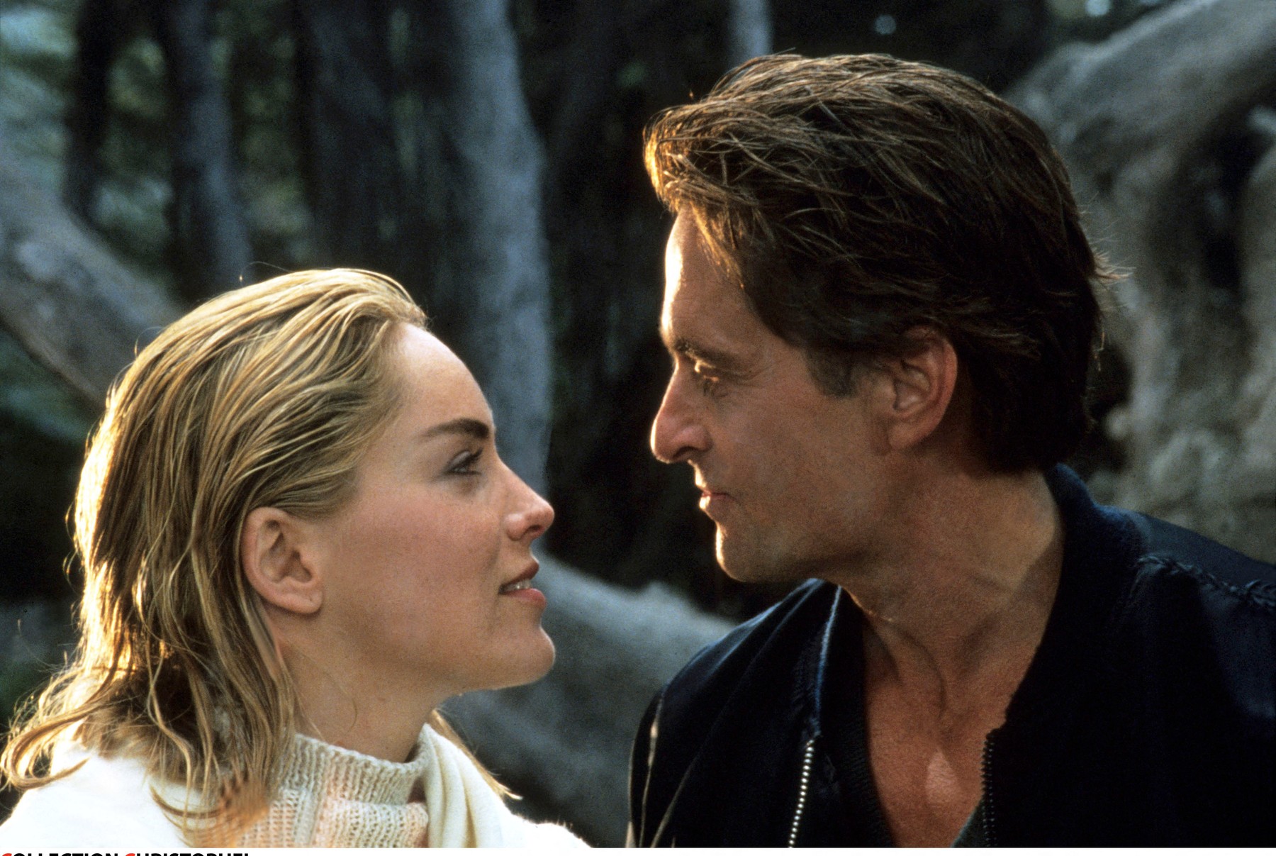 Sharon Stone, Michael Douglas