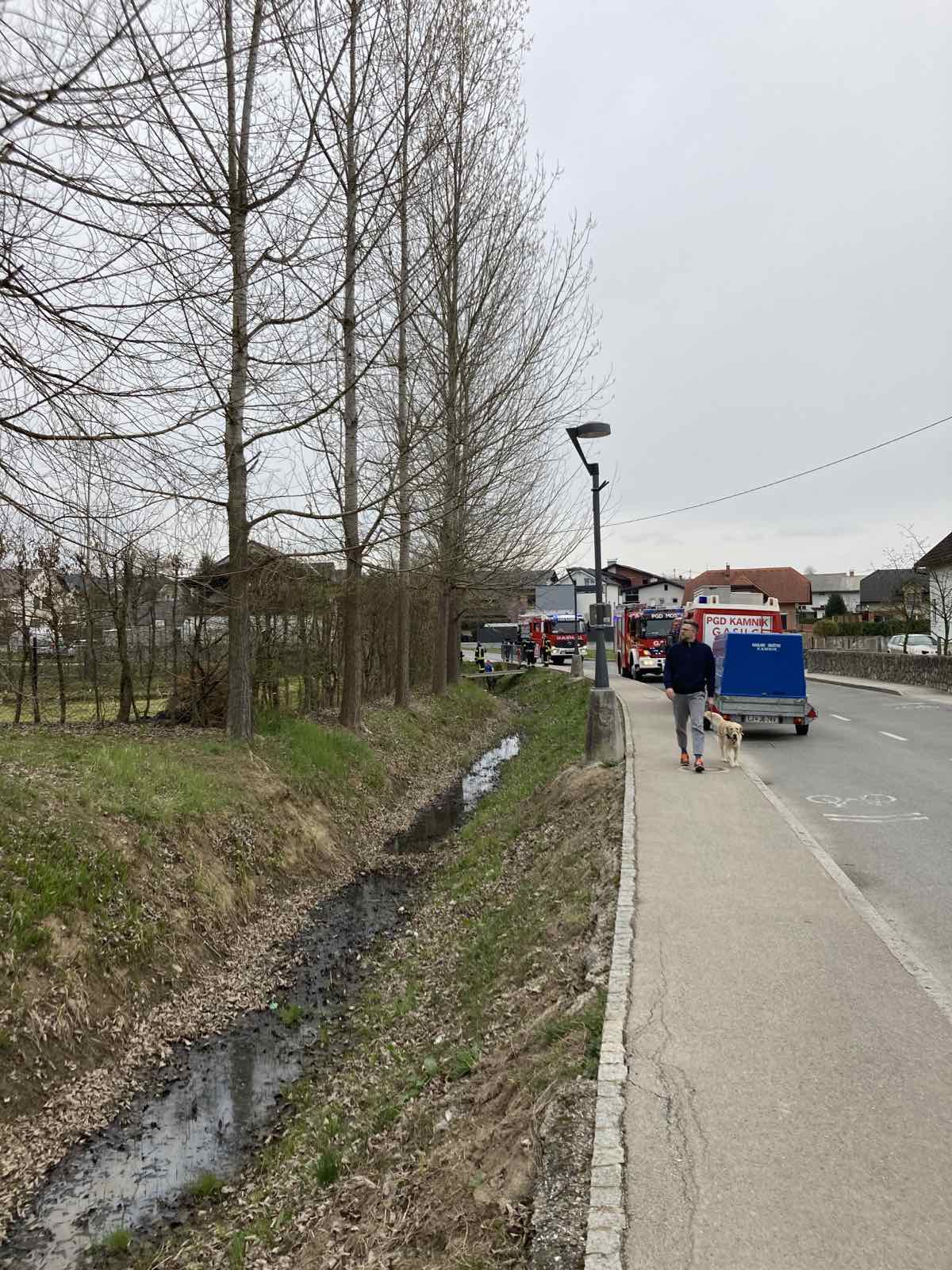 Intervencija v občini Komenda (Foto: PGD Moste)