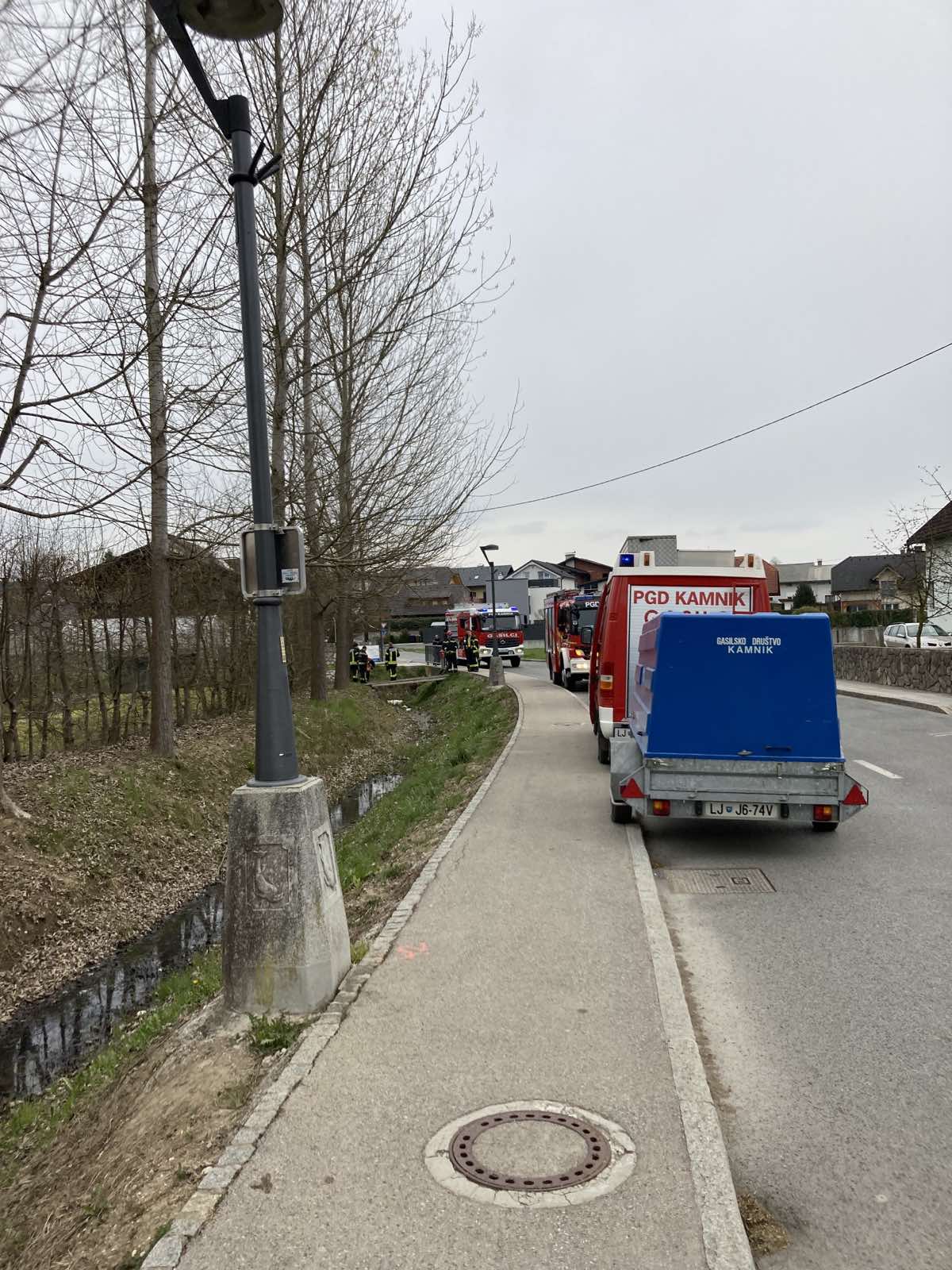 Intervencija v občini Komenda (Foto: PGD Moste)