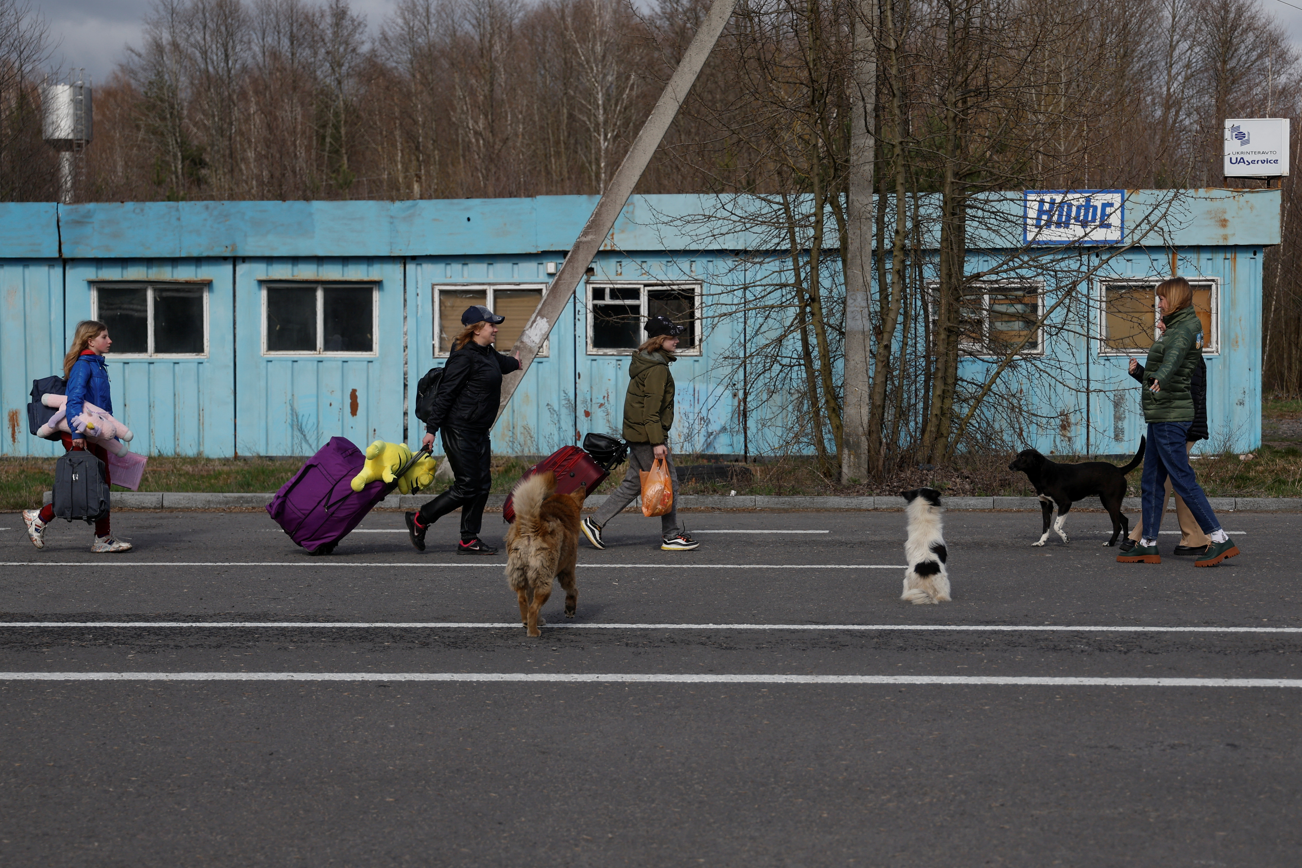 Ukrajina, otroci, Rusija