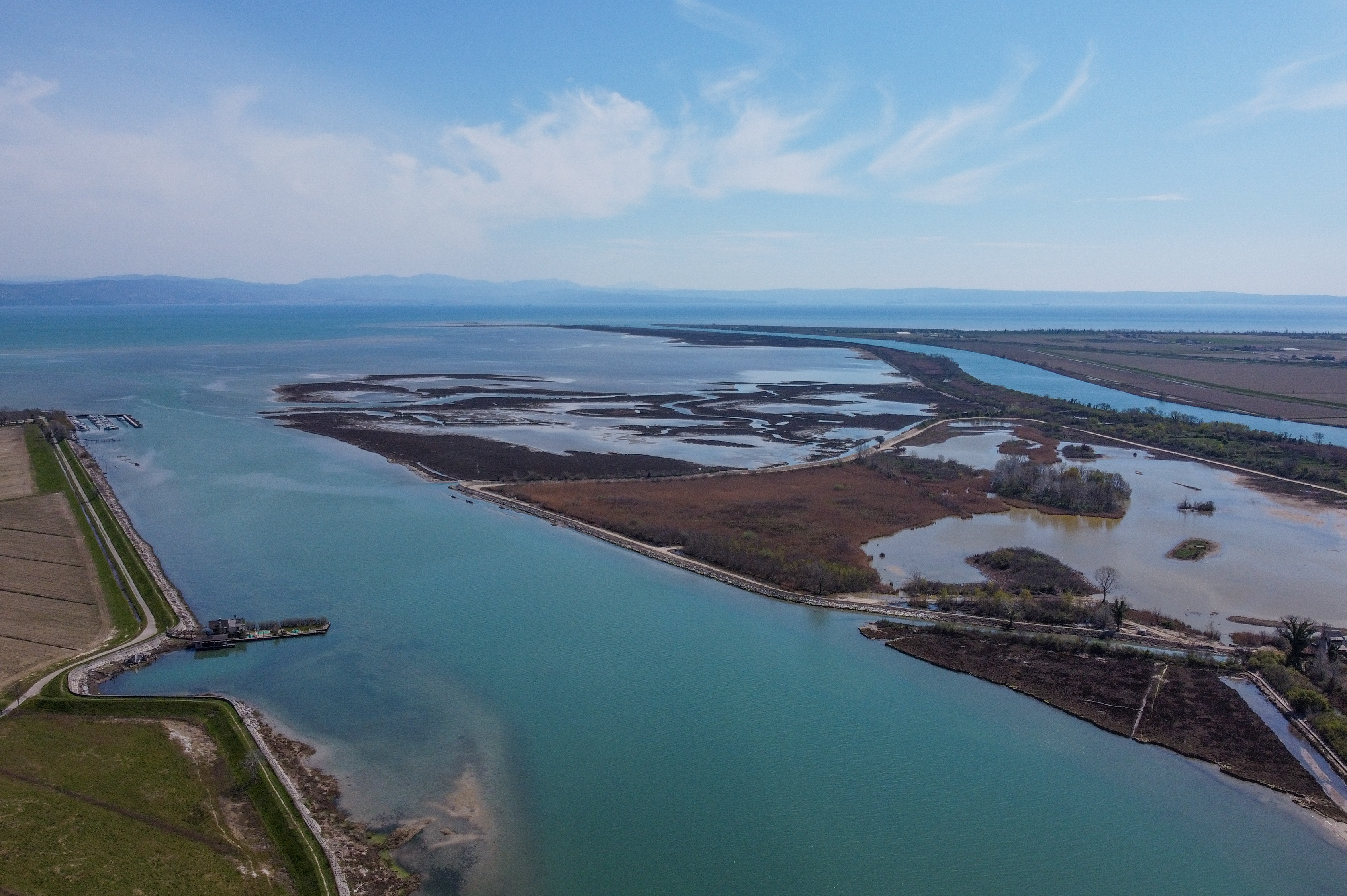 Izliv Soče v Jadransko morje